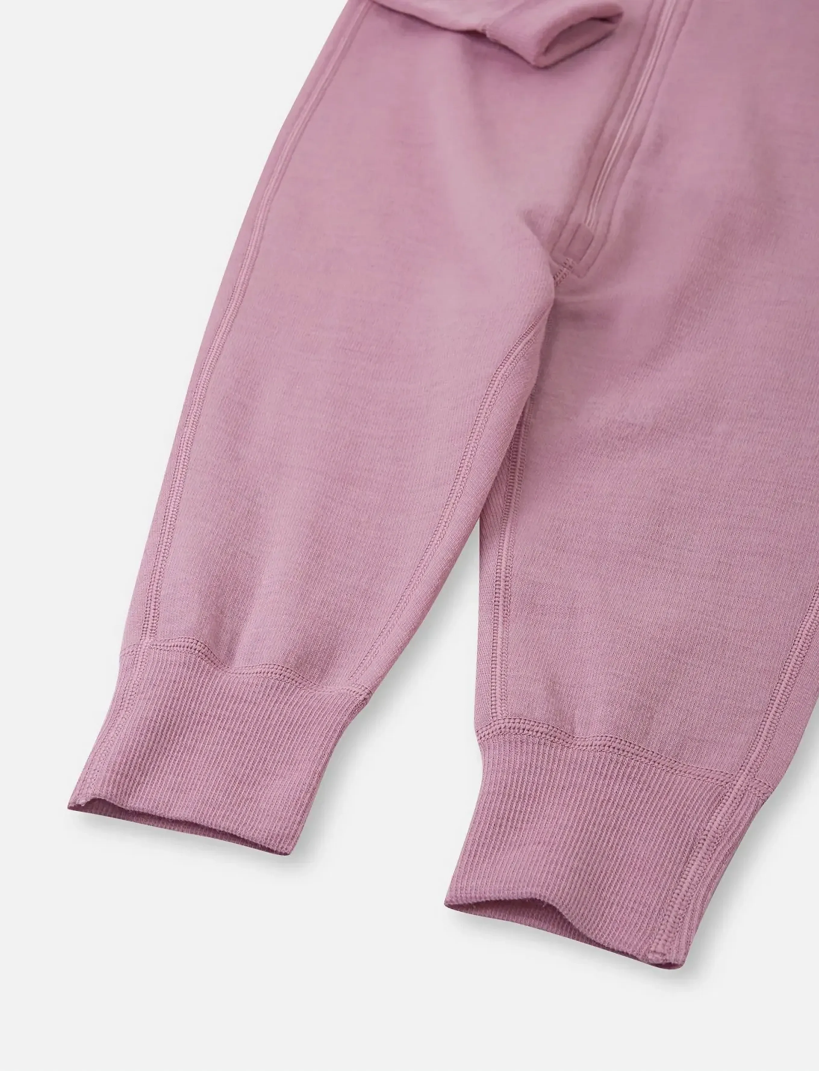 Reima - Wool overall, Parvin - pikkade varrukatega - grey pink - 3