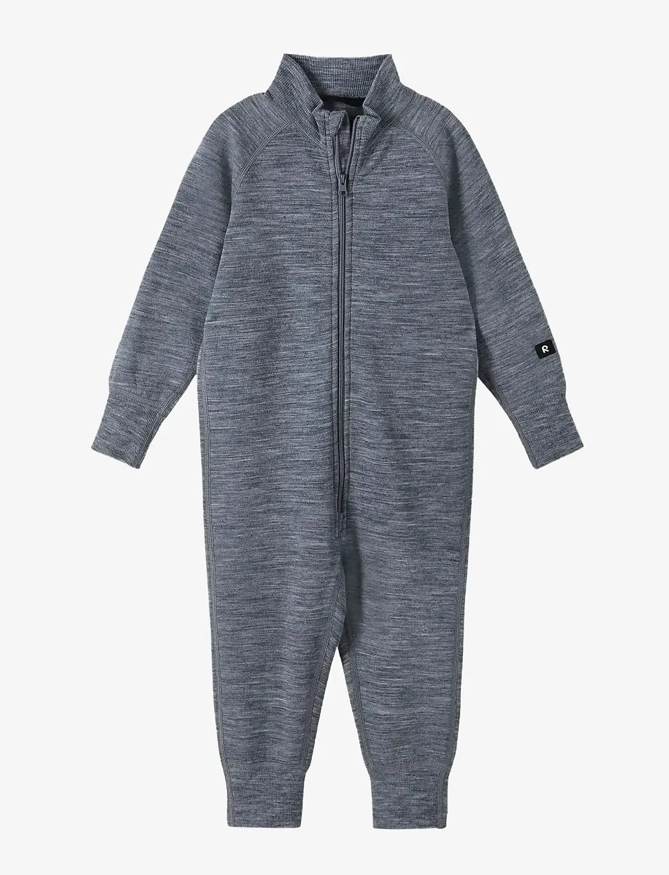 Reima - Wool overall, Parvin - base layer baby - melange grey - 0