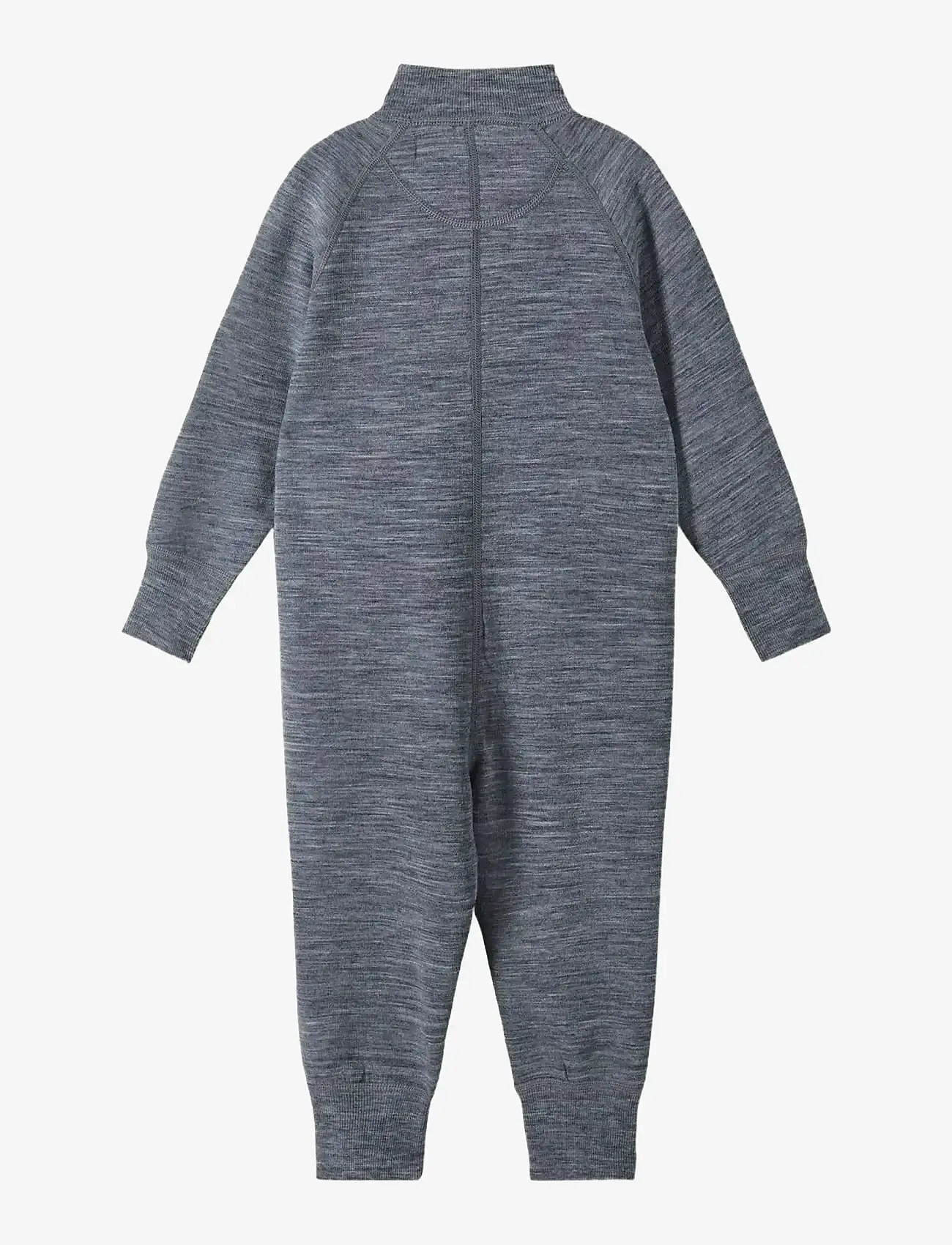 Reima - Wool overall, Parvin - base layer baby - melange grey - 1