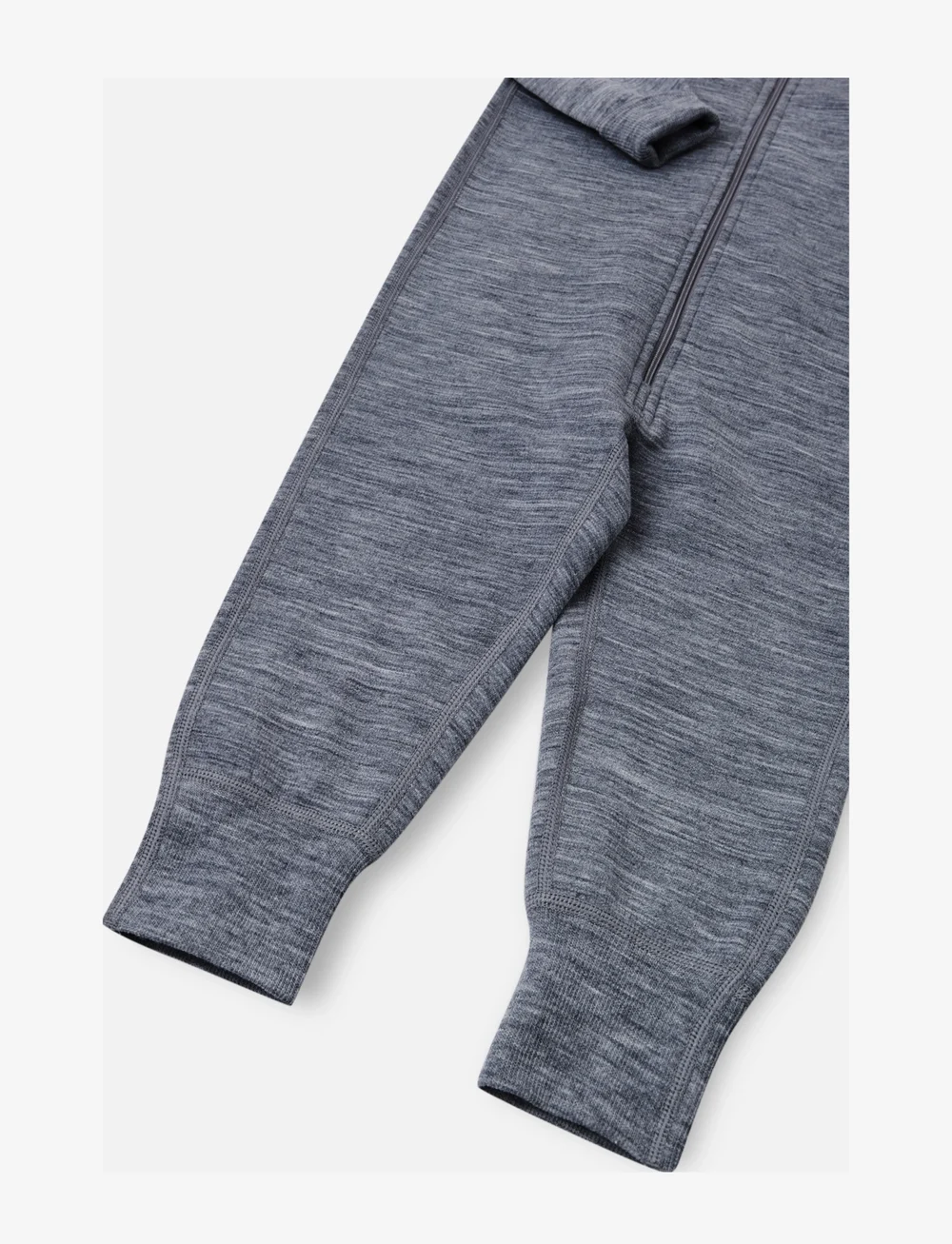 Reima - Wool overall, Parvin - långärmade - melange grey - 4