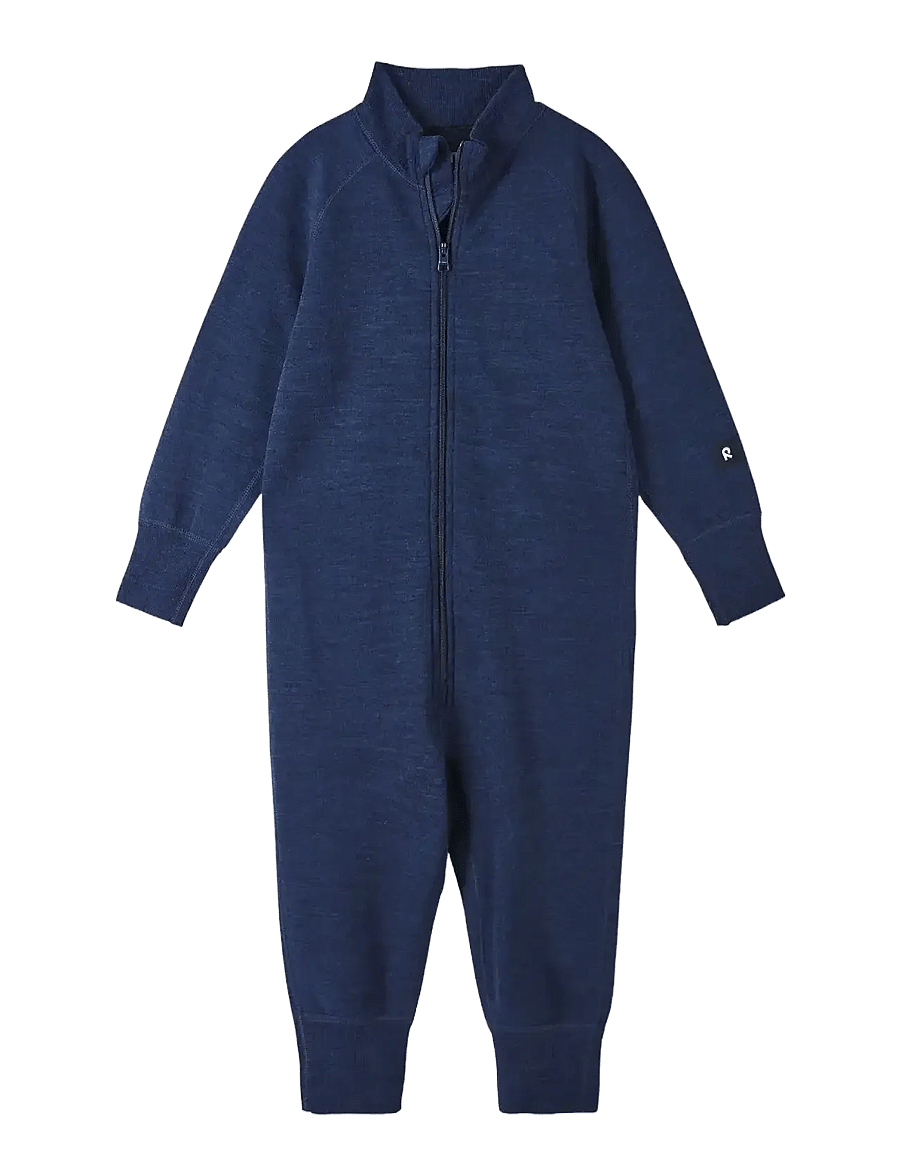 Reima - Wool overall, Parvin - underställ baby - navy - 1