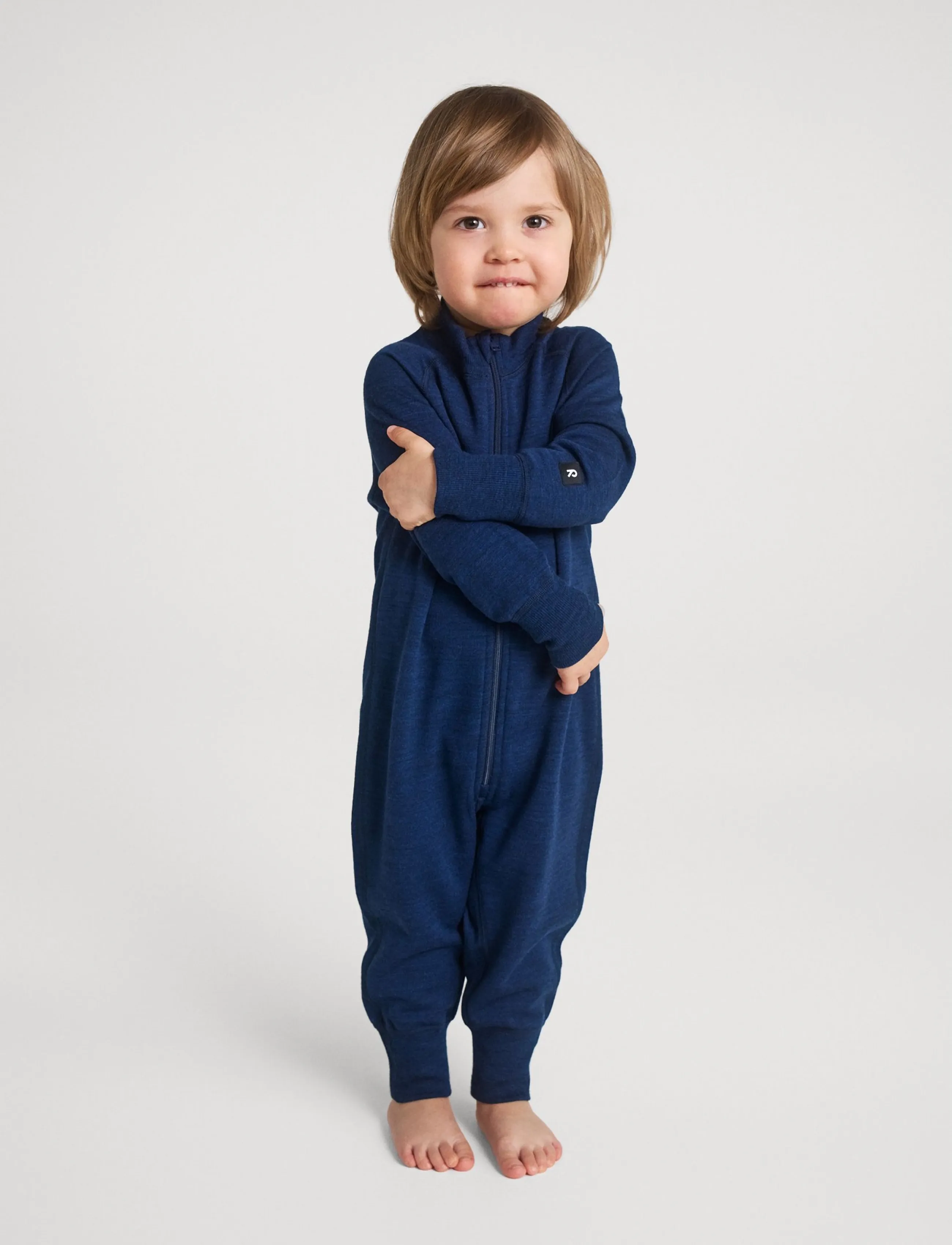 Reima - Wool overall, Parvin - pikkade varrukatega - navy - 3