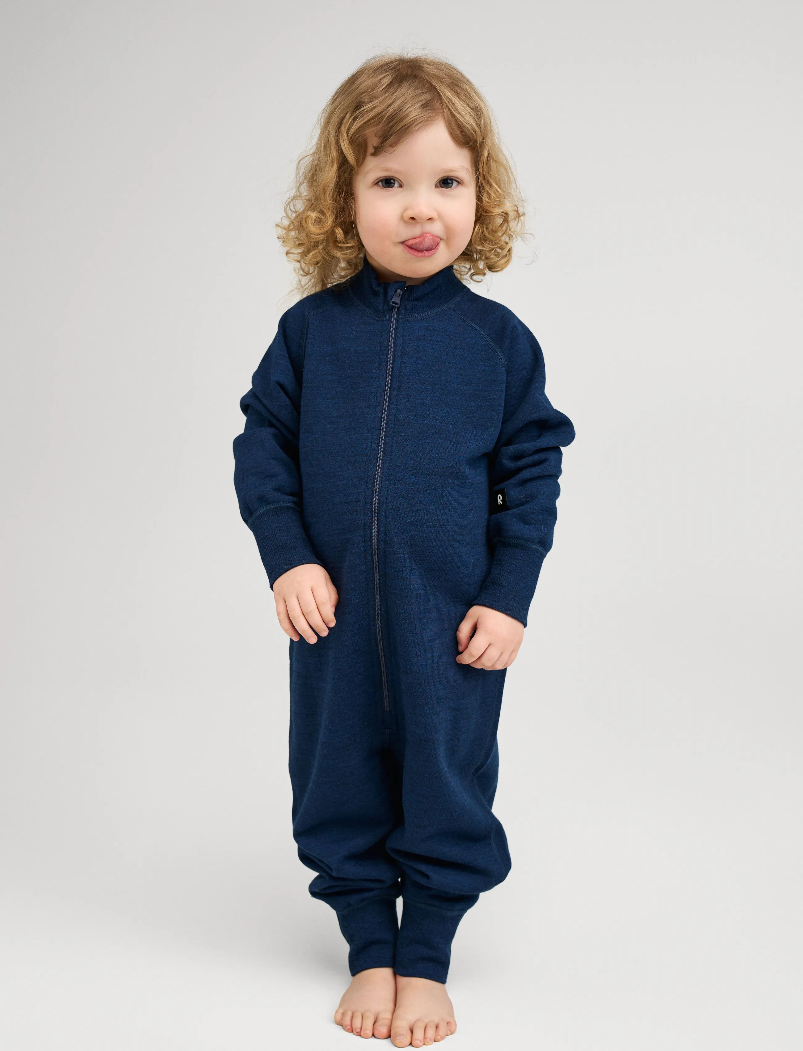 Reima - Wool overall, Parvin - pikkade varrukatega - navy - 4