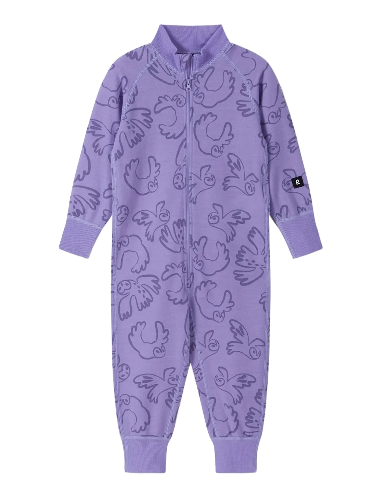 Reima Wool overall, Parvin - Wolle - BLOOMING LILAC / purple