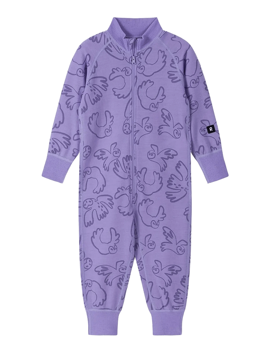 Reima - Wool overall, Parvin - jumpsuits - blooming lilac - 0