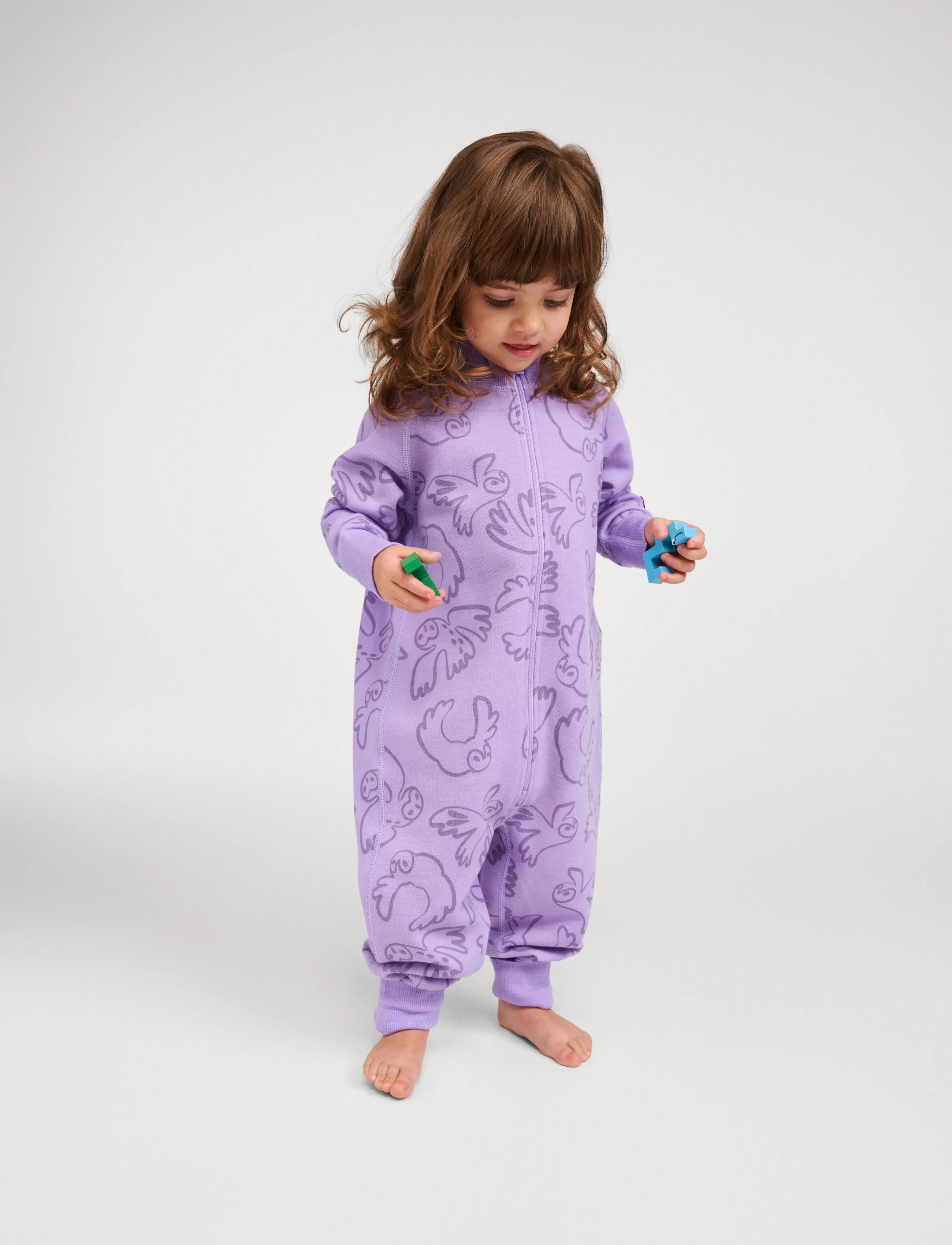 Reima - Wool overall, Parvin - jumpsuits - blooming lilac - 2