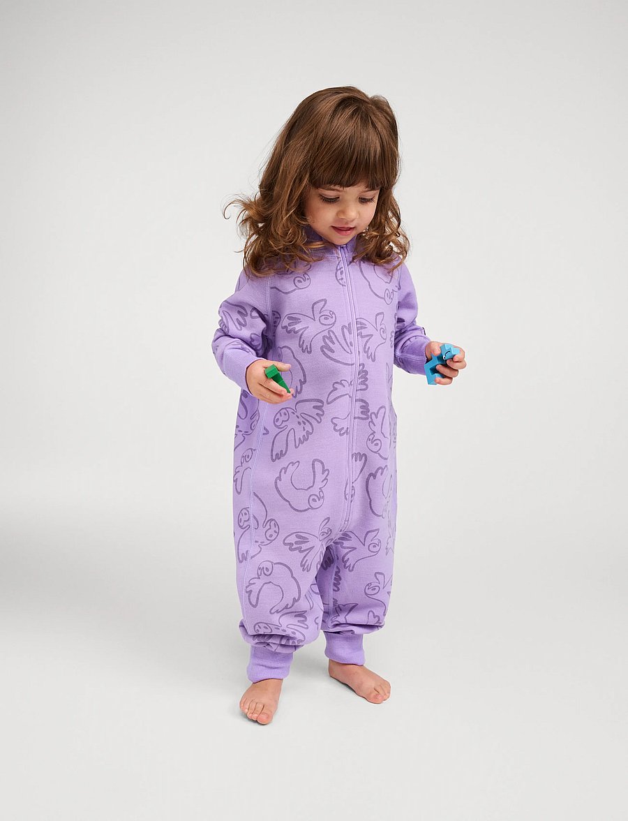 Reima - Wool overall, Parvin - jumpsuits - blooming lilac - 2