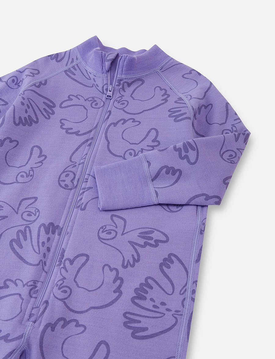 Reima - Wool overall, Parvin - jumpsuits - blooming lilac - 3