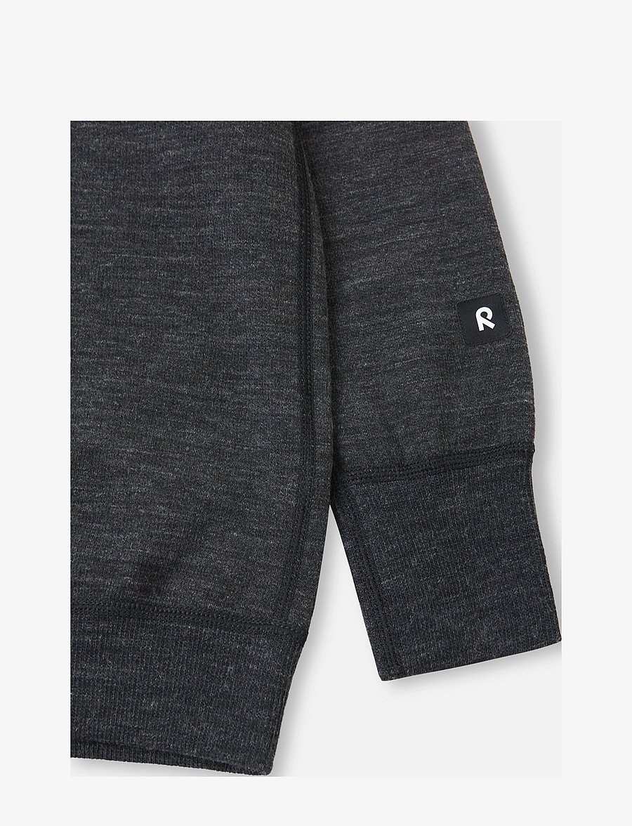 Reima - Wool sweater, Mahin - isolerade jackor - black melange - 4