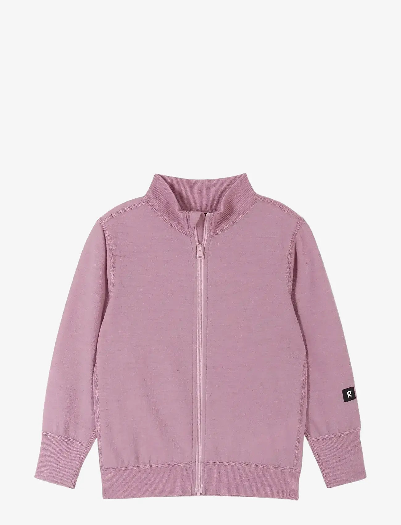 Reima - Wool sweater, Mahin - dressipluusid ja kapuutsiga dressipluusid - grey pink - 0