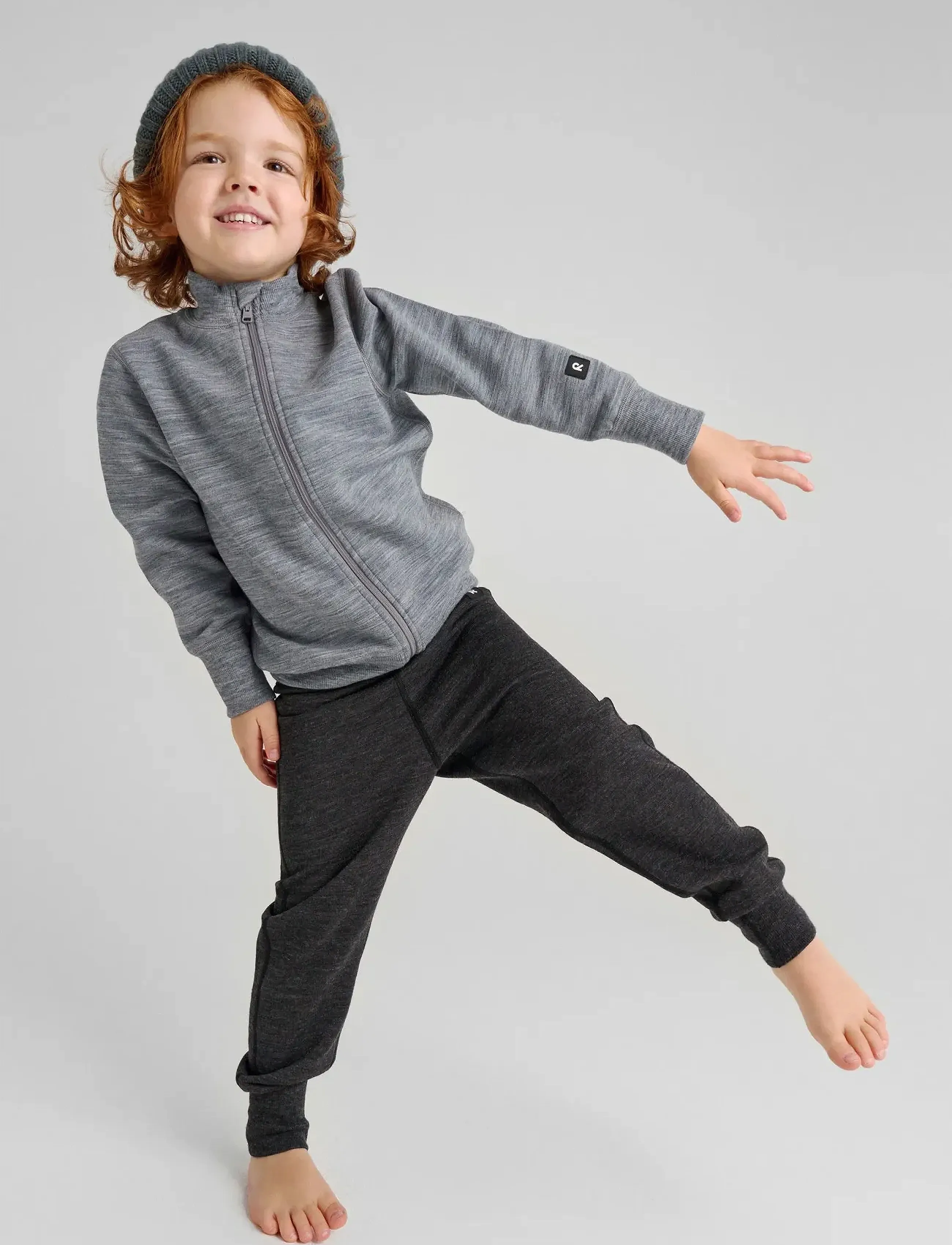 Reima Wool sweater, Mahin - Riided - MELANGE GREY / grey