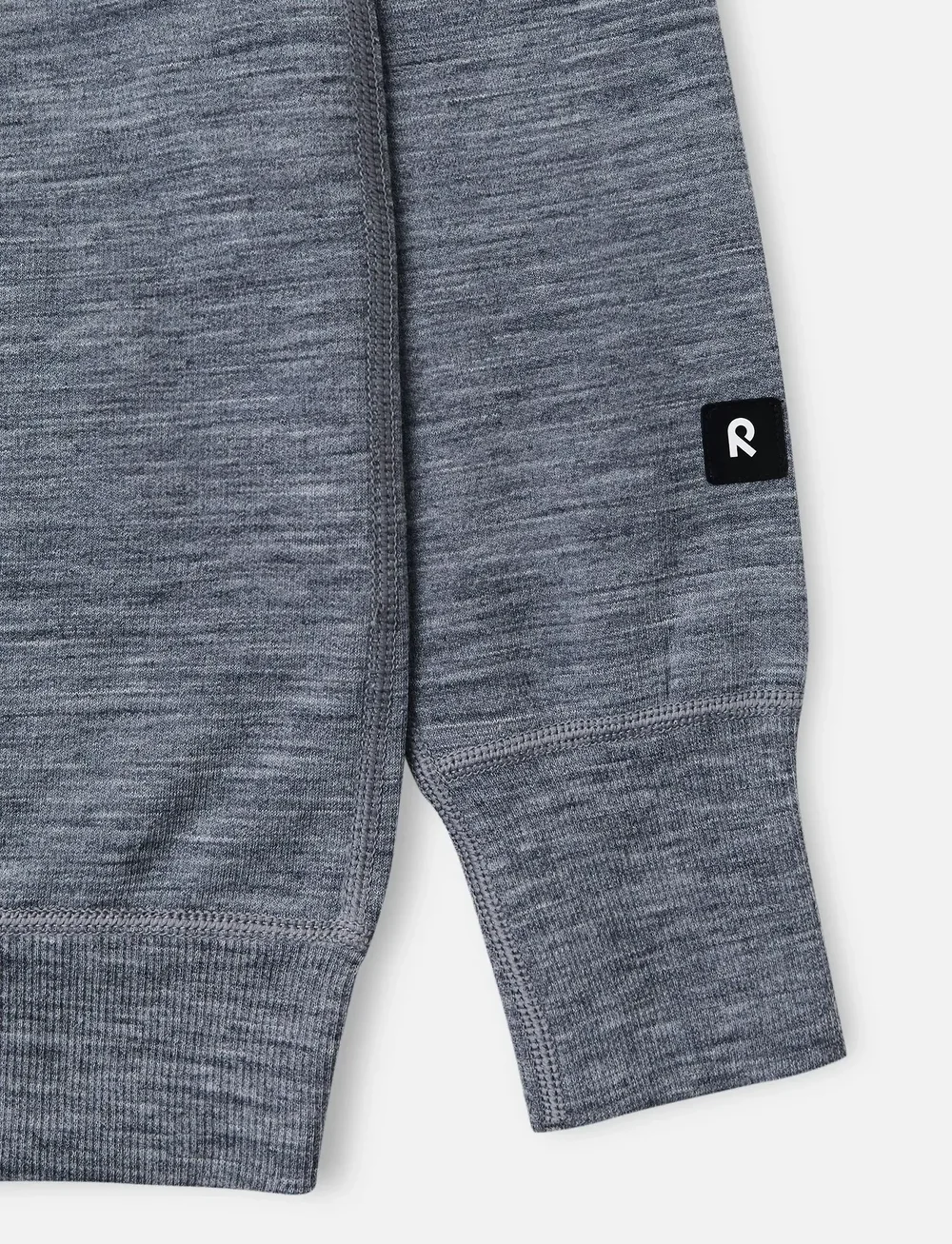Reima - Wool sweater, Mahin - sweatshirts - melange grey - 4
