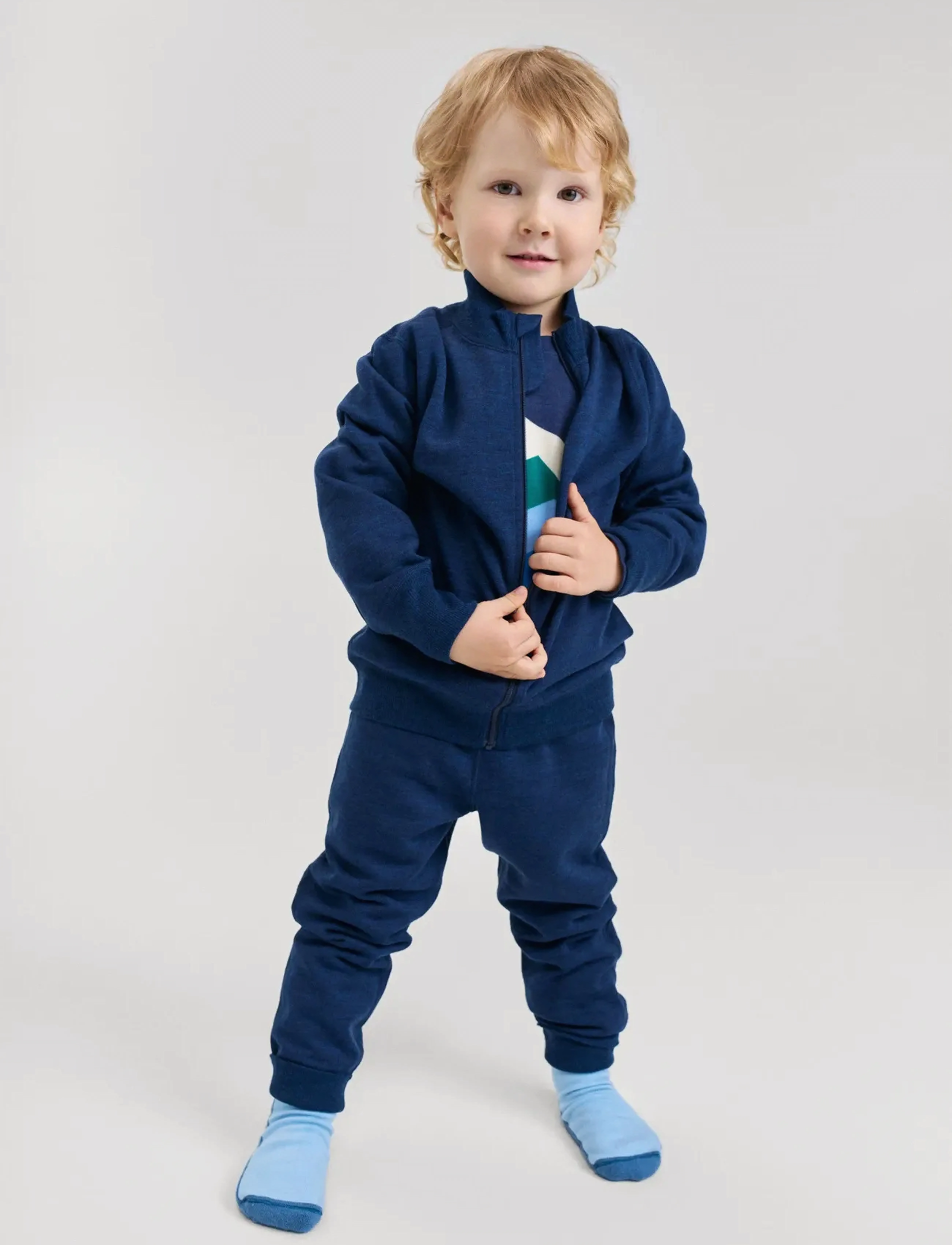 Reima Wool Sweater, Mahin, 98, Sweatshirts & Hoodies, Marineblau - Sweatshirts, Kinder
