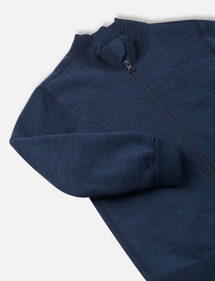 Reima - Wool sweater, Mahin - sweatshirts - navy - 3
