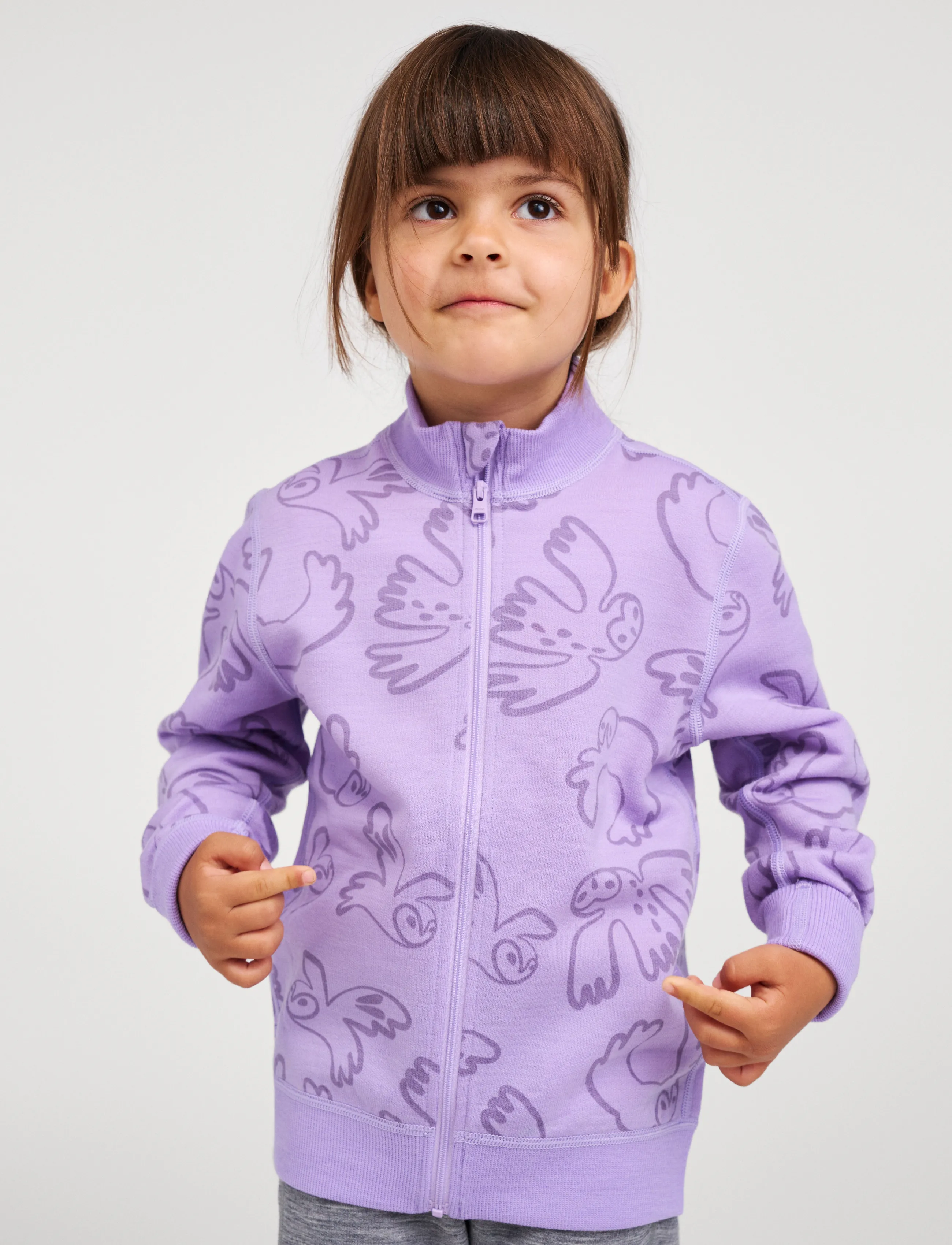 Reima - Wool sweater, Mahin - isolierte jacken - blooming lilac - 2