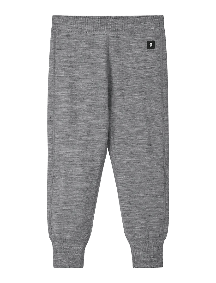 Reima - Wool pants, Misam - sweatpants - melange grey - 0