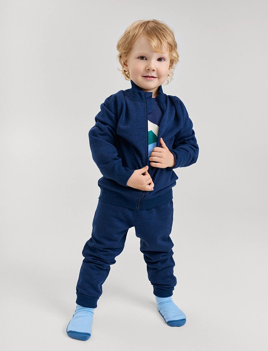 Reima - Wool pants, Misam - jogginghosen - navy - 0