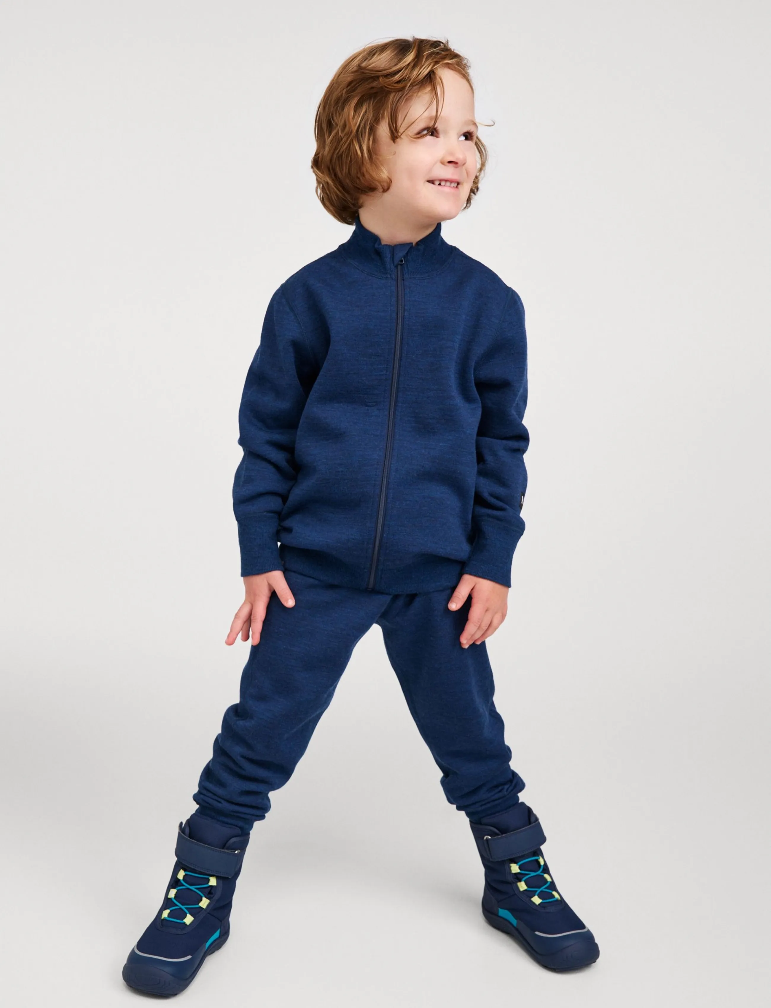 Reima - Wool pants, Misam - spordipüksid - navy - 3