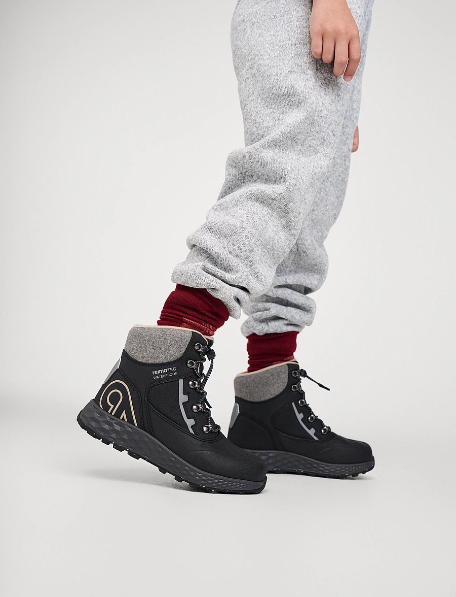Reima - Fleece pants, Sangis - sweatpants - melange grey - 4