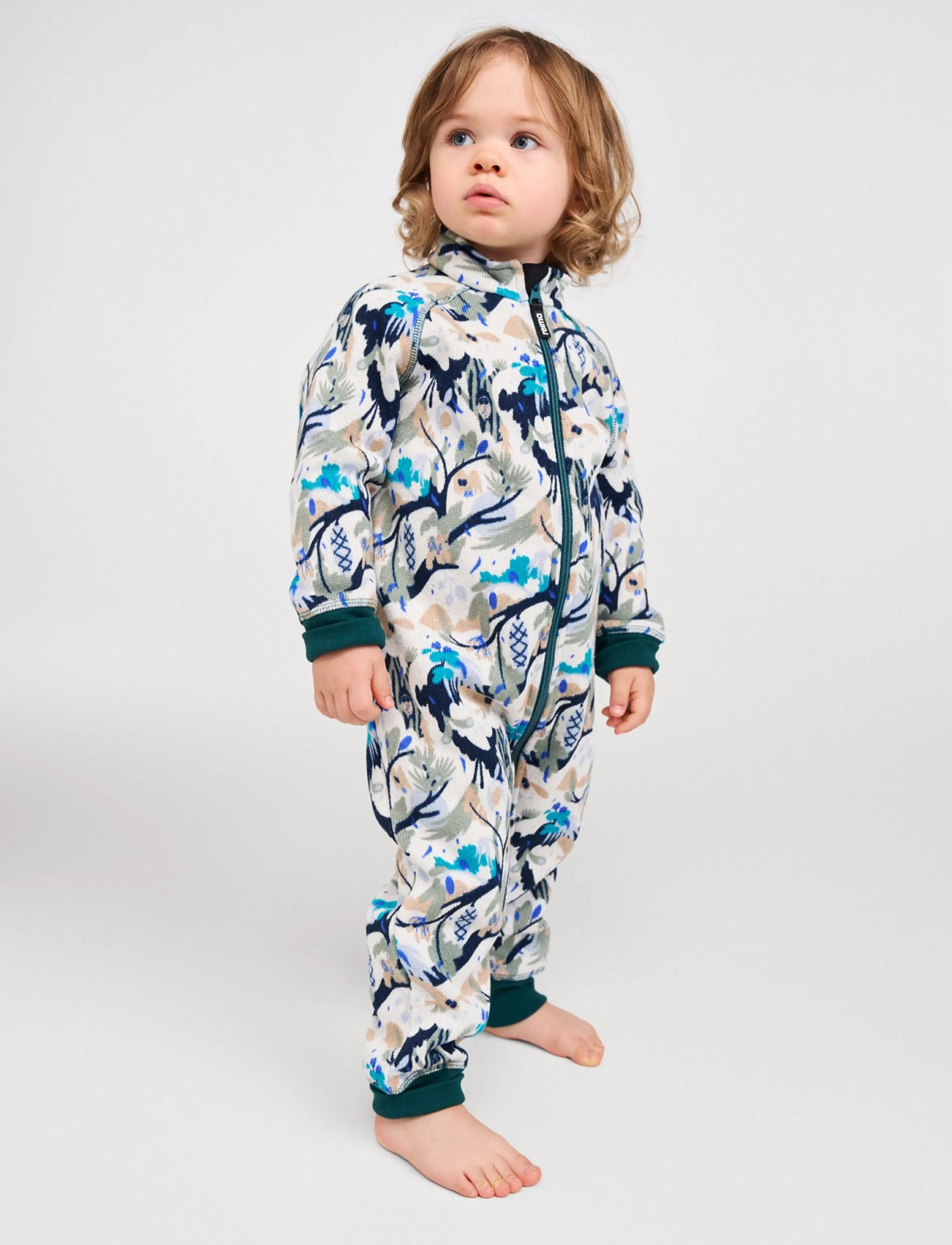 Reima Fleece overall, Myytti - Reima - SPARKLY BLUE / multi