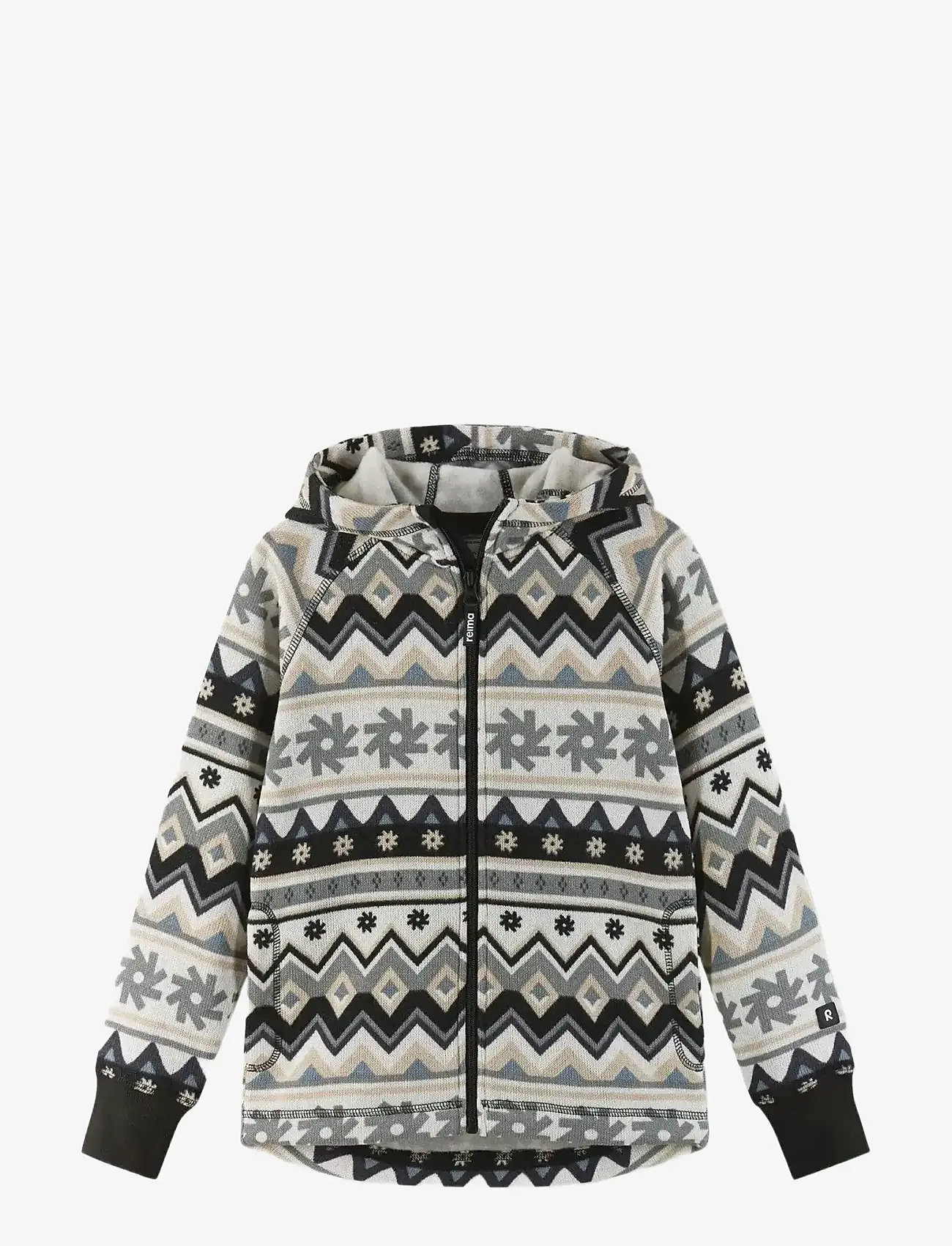 Reima - Fleece sweater, Northern - isolerede jakker - black - 0