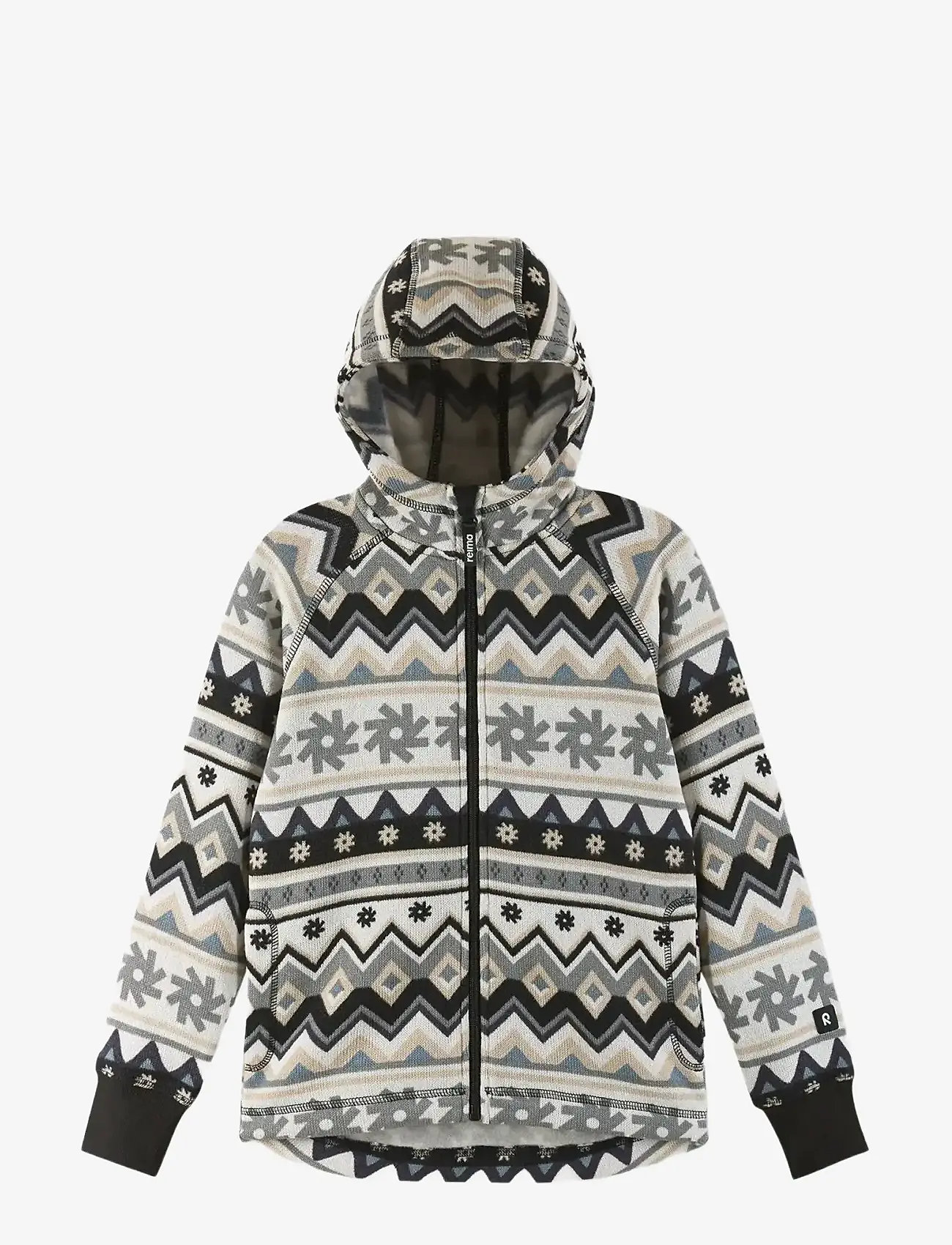 Reima - Fleece sweater, Northern - isolerede jakker - black - 2