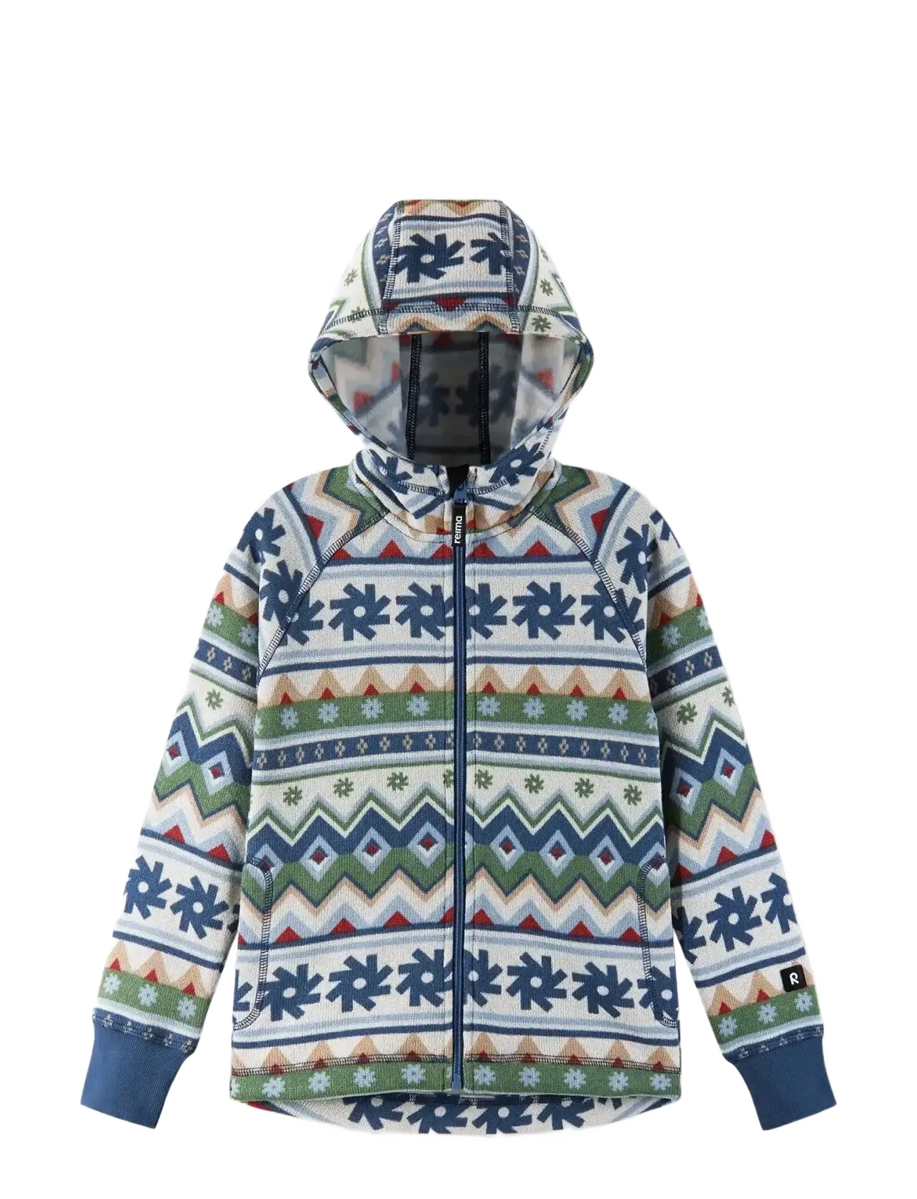 Reima - Kids' fleece jacket Northern - isolierte jacken - green clay - 3