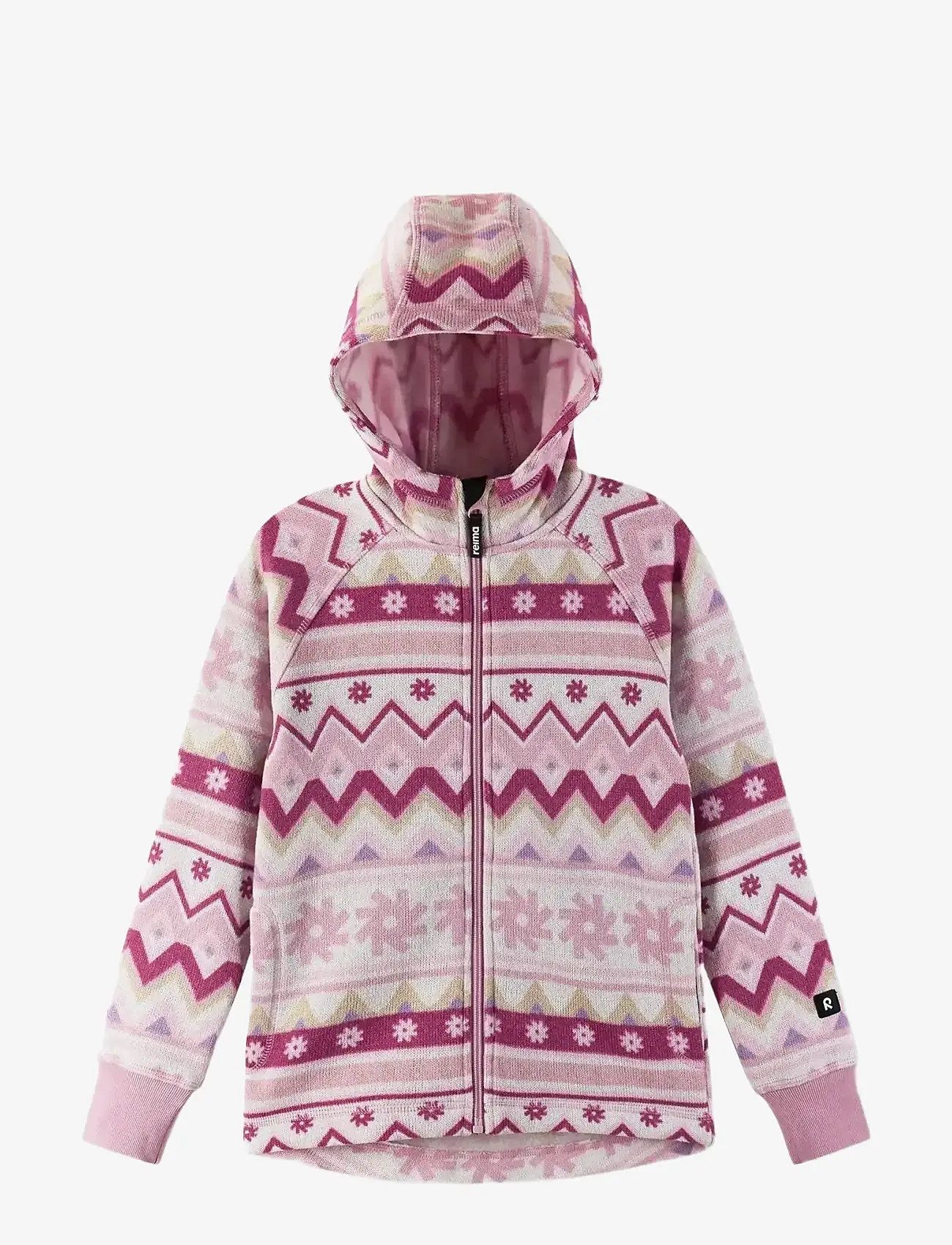 Reima - Fleece hoodie, Northern - striukės su izoliacija - grey pink - 2