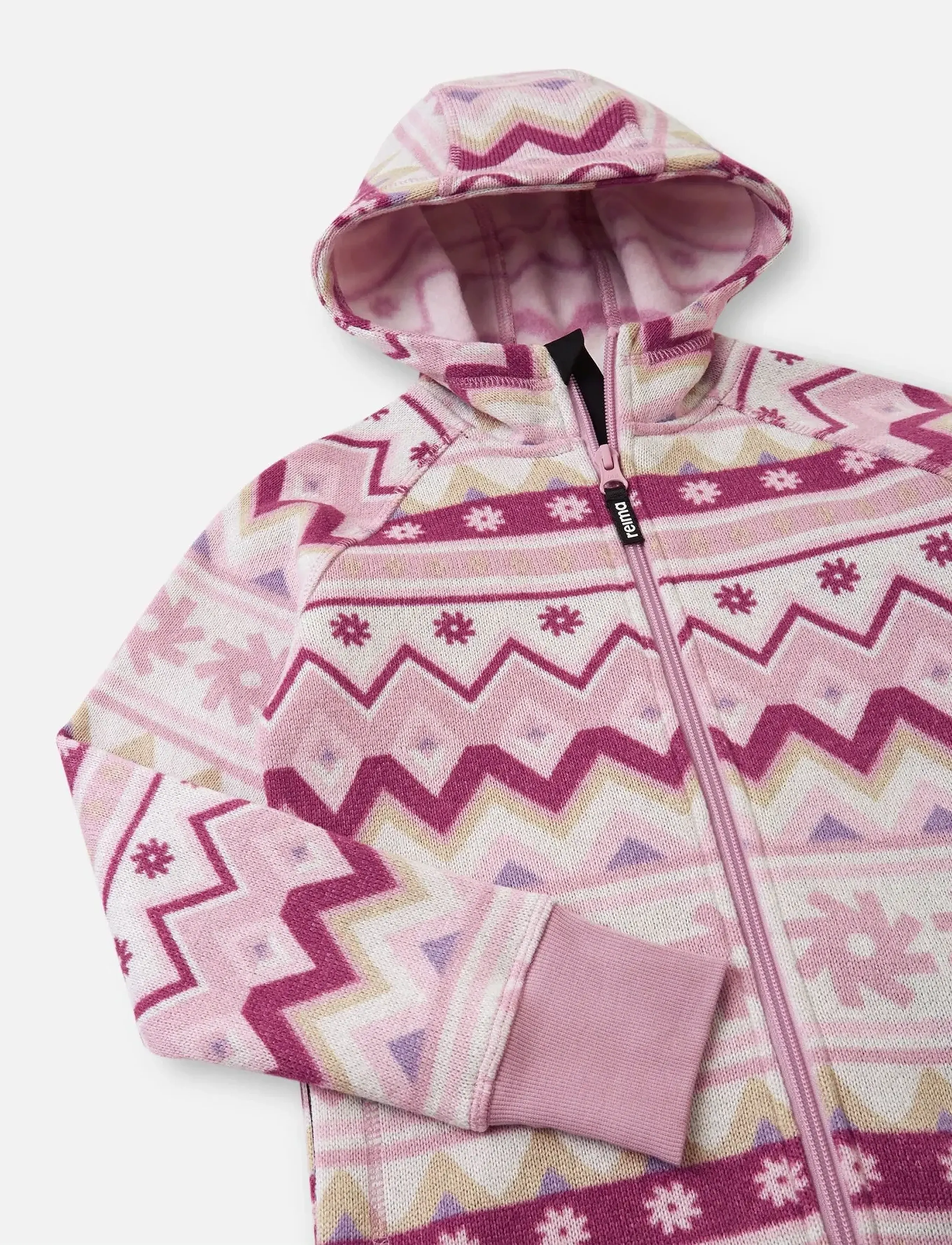 Reima - Kids' fleece jacket Northern - isolierte jacken - grey pink - 4
