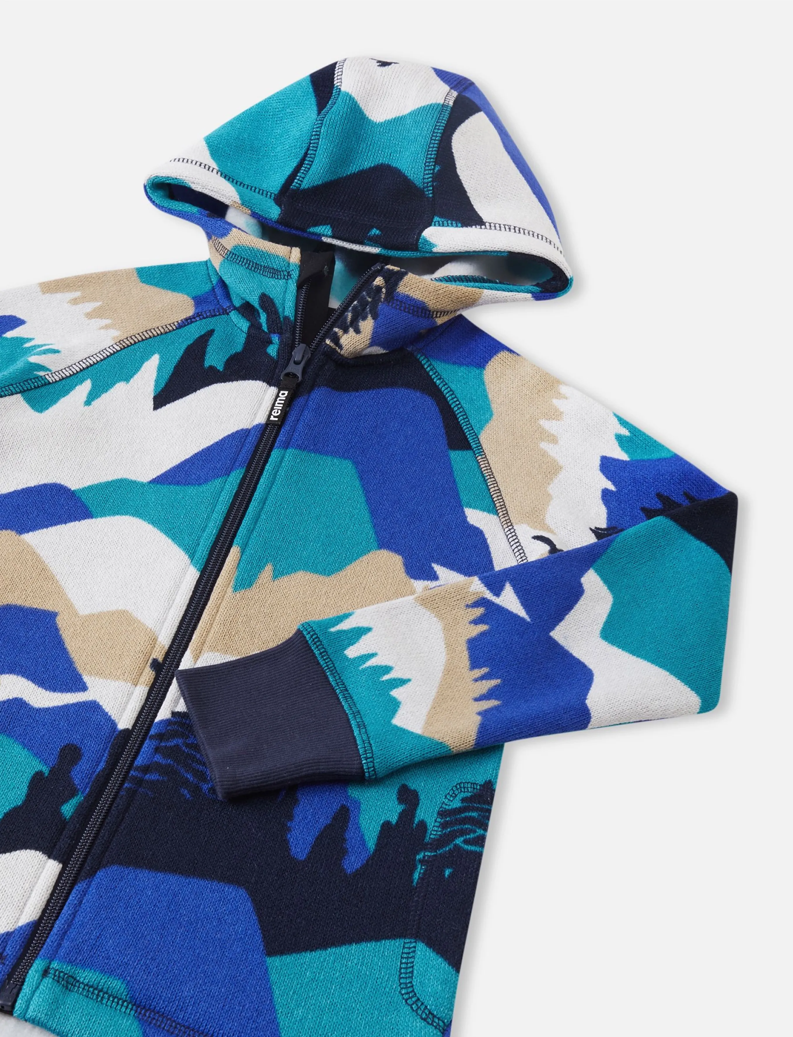 Reima - Fleece hoodie, Northern - isolierte jacken - navy - 2
