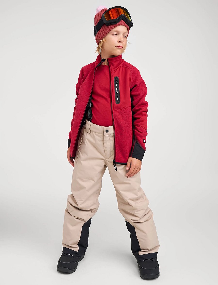 Reima - Fleece sweater, Liukuen - isolerade jackor - cranberry - 0