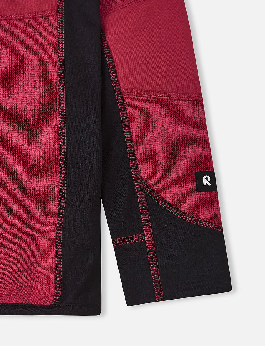 Reima - Fleece sweater, Liukuen - isolerade jackor - cranberry - 3