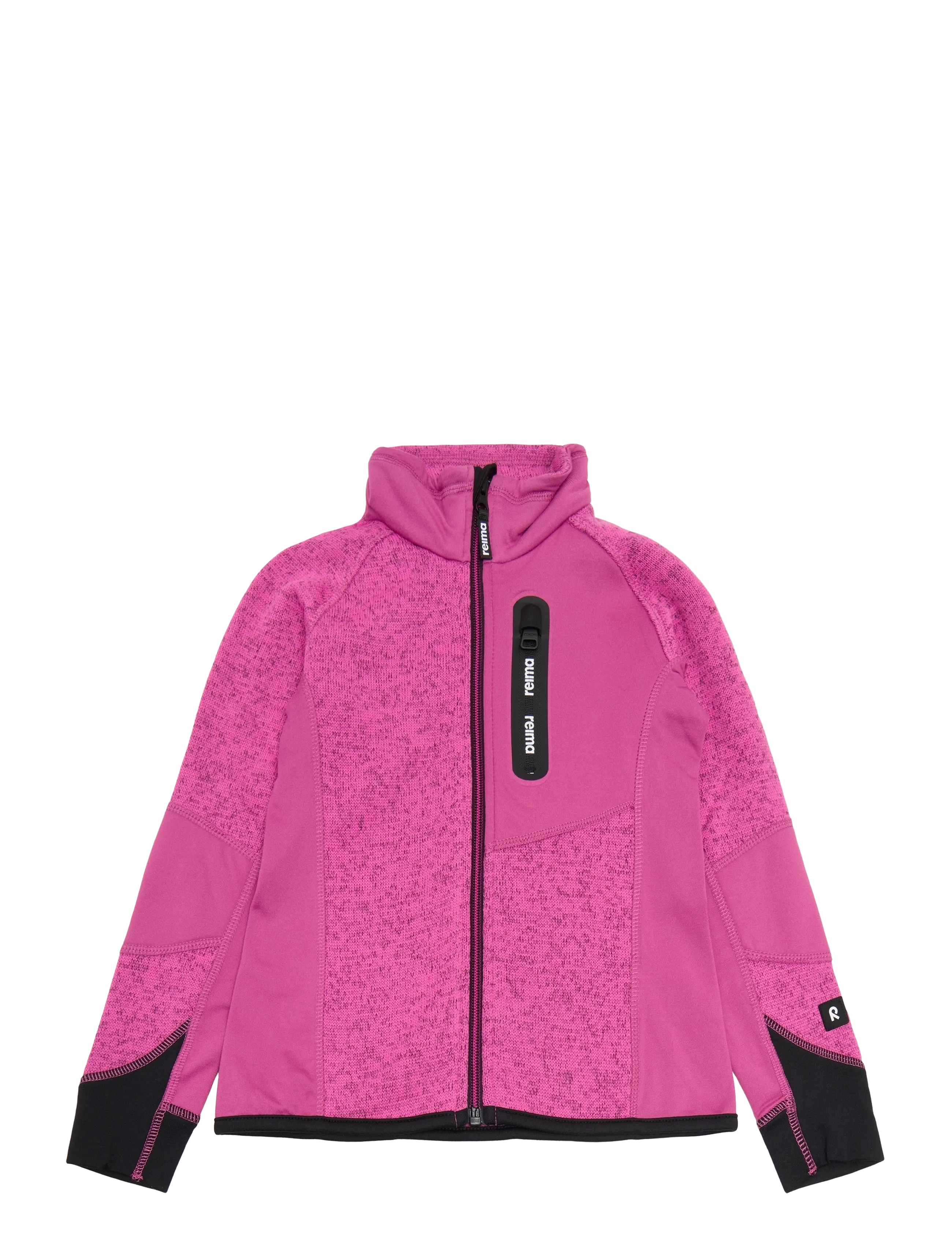 Reima Fleece sweater, Laskien - Fleecejackor - FUCSHIA / pink/rose