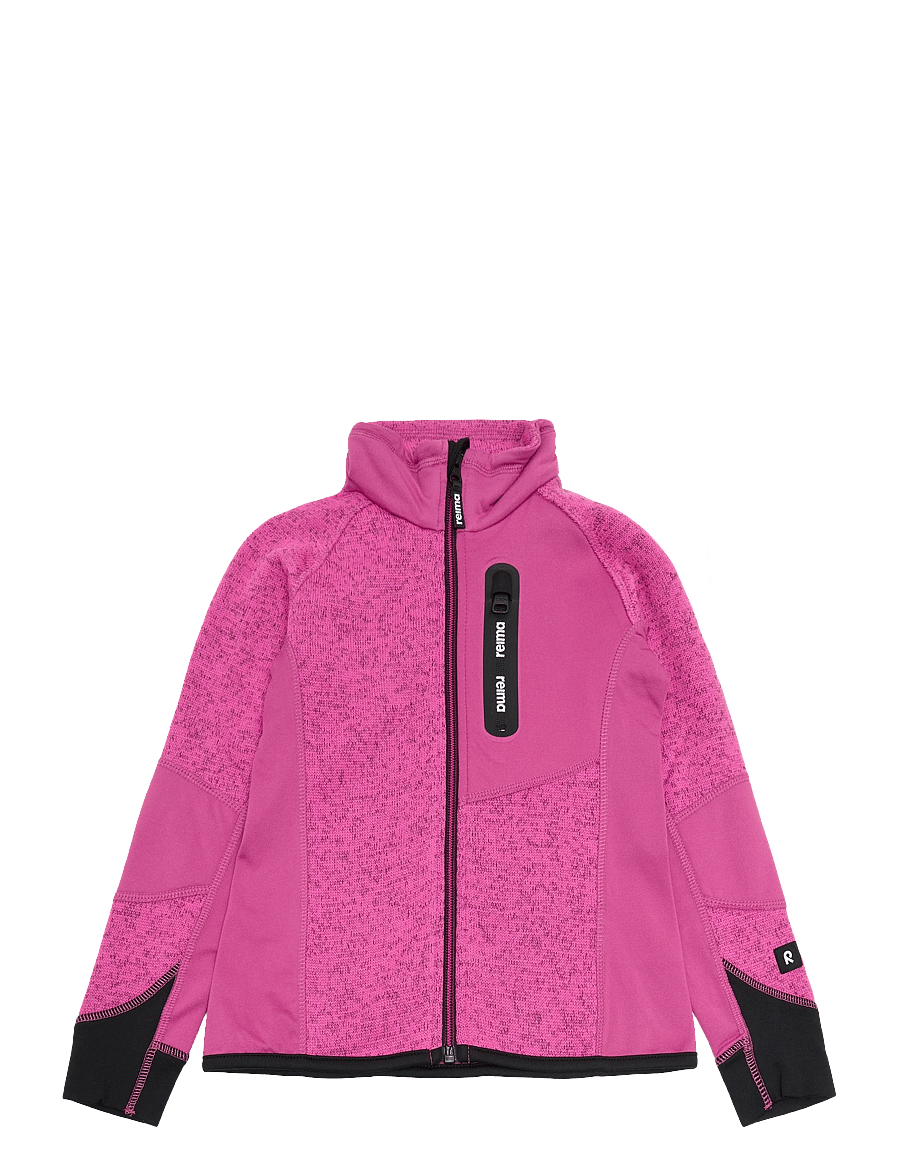 Reima - Fleece sweater, Laskien - isolerade jackor - fucshia - 1