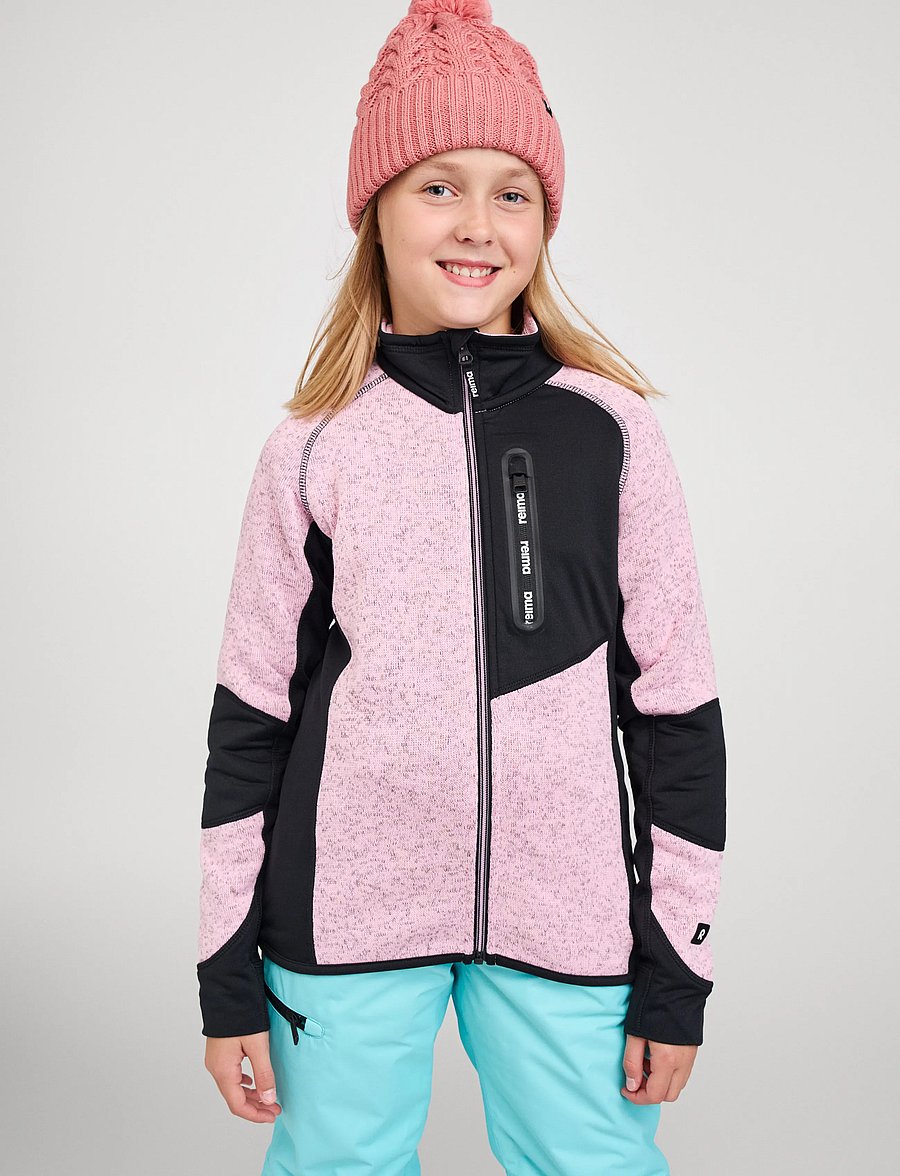 Reima - Fleece sweater, Laskien - light heather - 2
