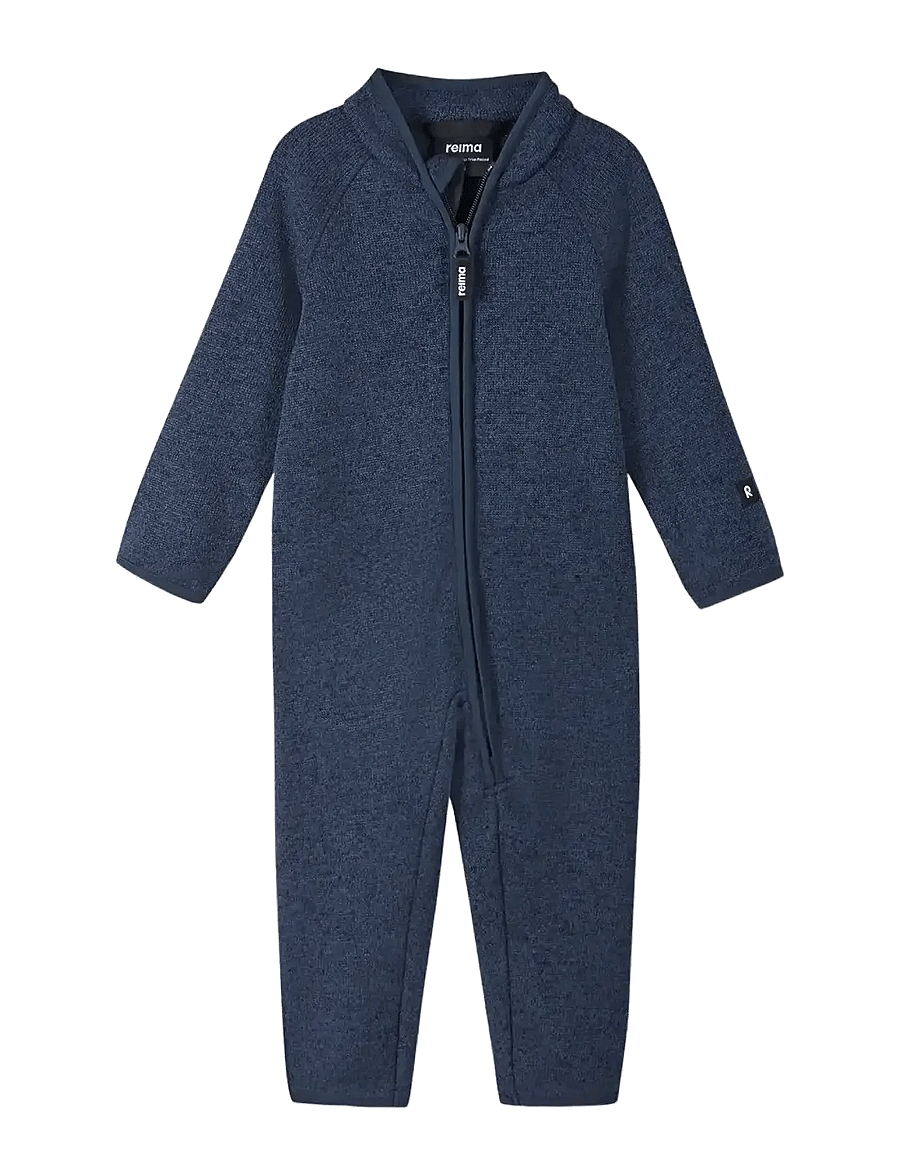 Reima - Fleece overall, Tahti - kombinesoonid - jeans blue - 0