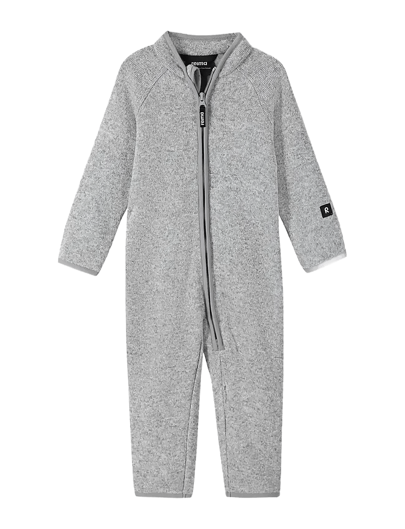 Reima - Fleece overall, Tahti - kombinezoni - melange grey - 0