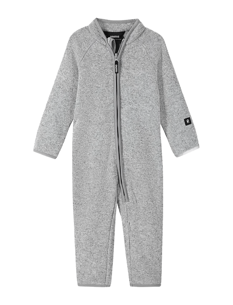 Reima - Fleece overall, Tahti - overalls - melange grey - 0