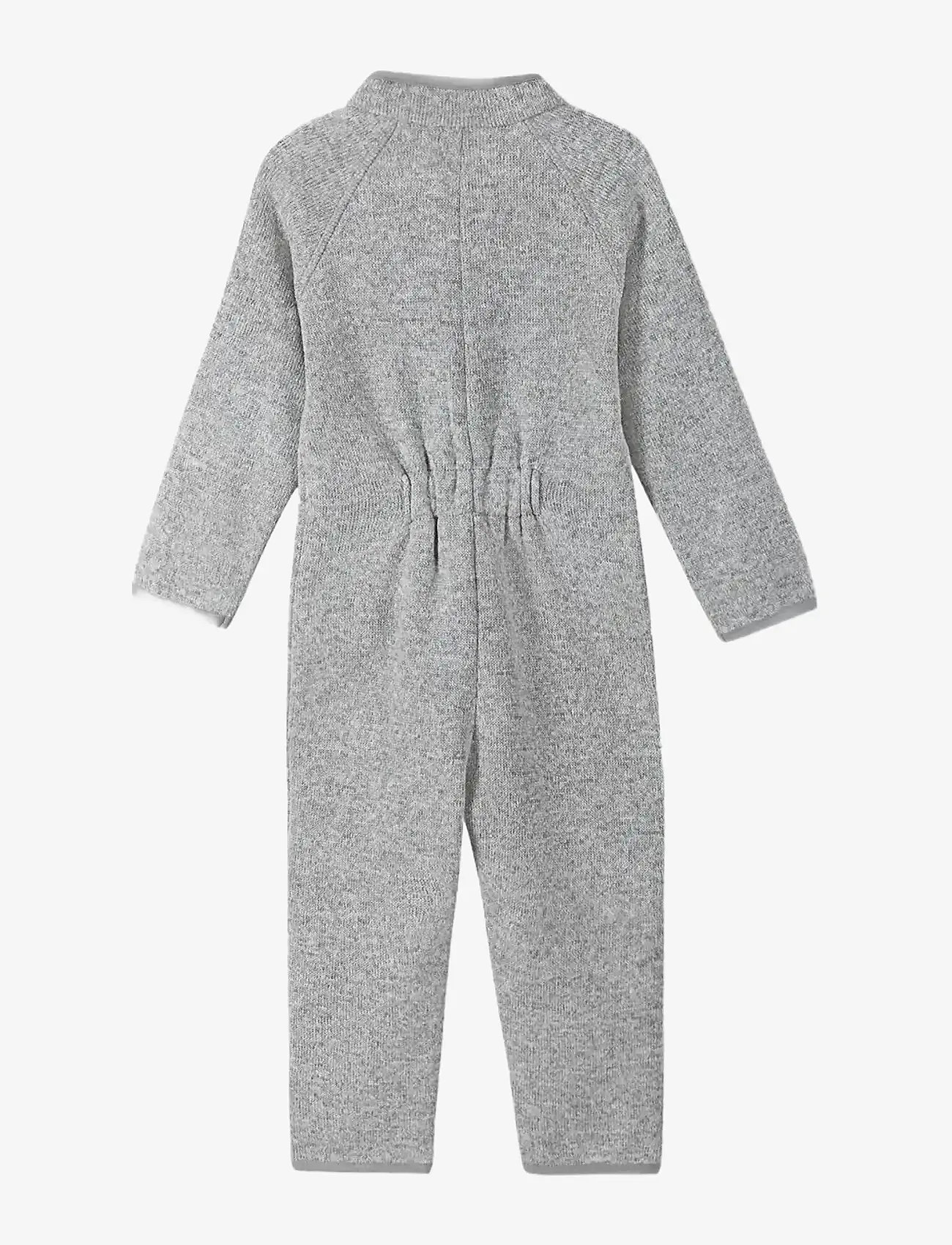 Reima - Fleece overall, Tahti - kombinesoonid - melange grey - 1