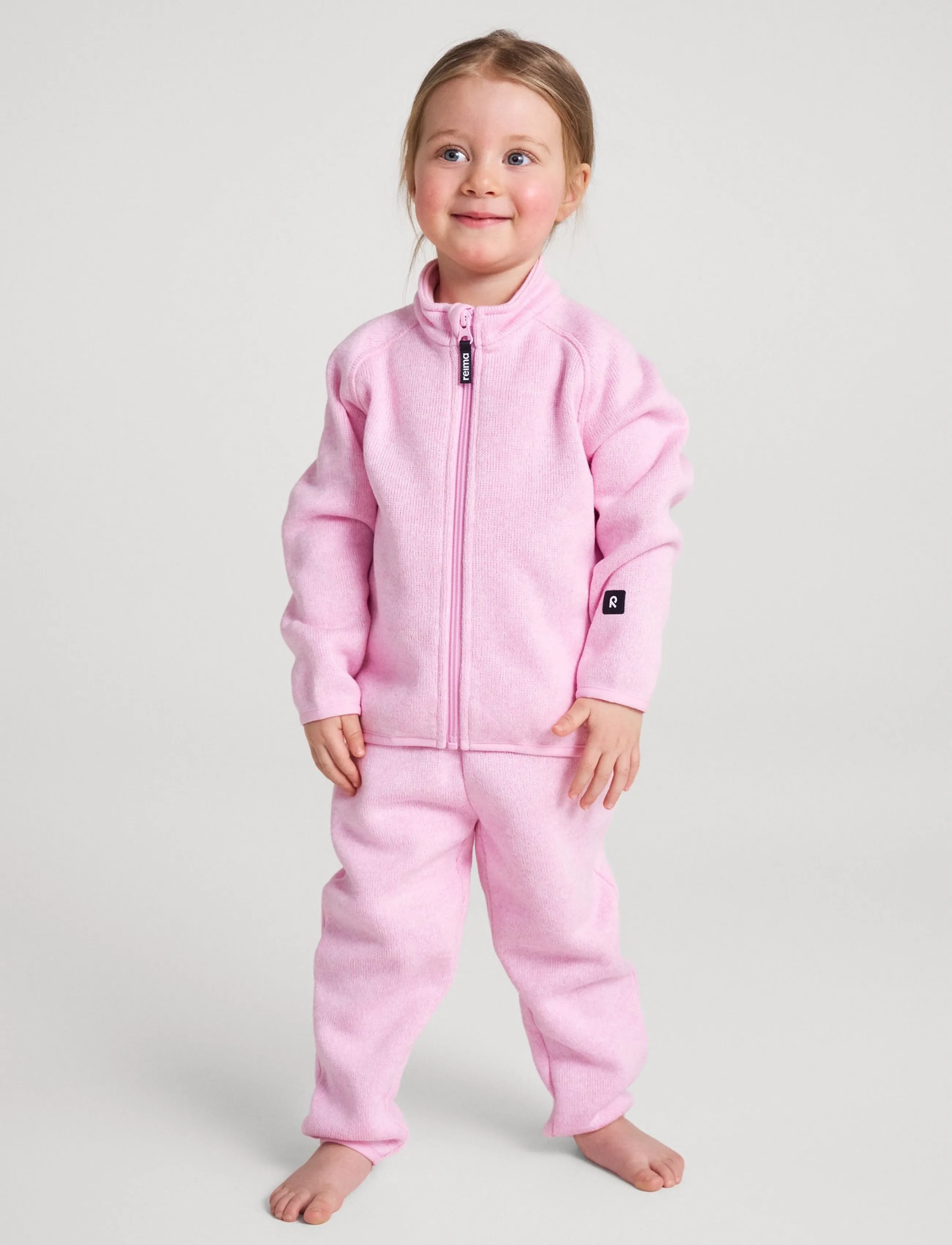 Reima Fleece set, Tahto - Reima - LIGHT HEATHER / pink/rose
