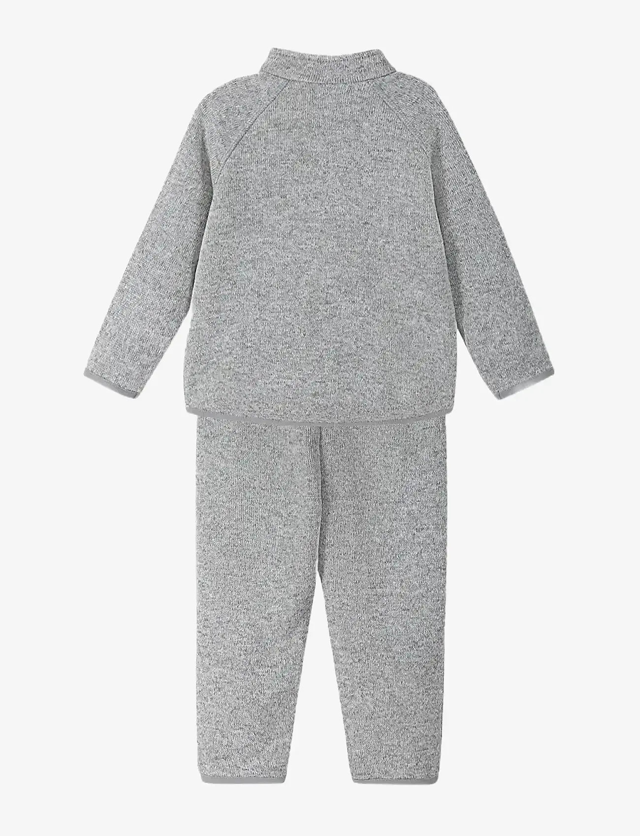 Reima - Fleece set, Tahto - haalarit - melange grey - 1