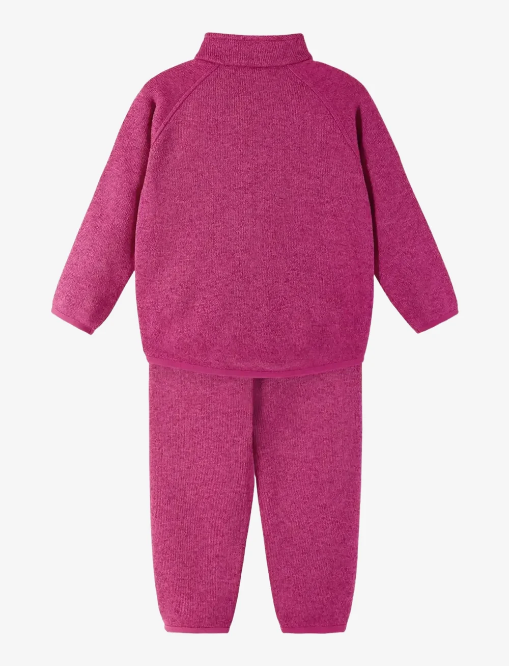Reima - Fleece set, Tahto - overalls - rosy berry - 1