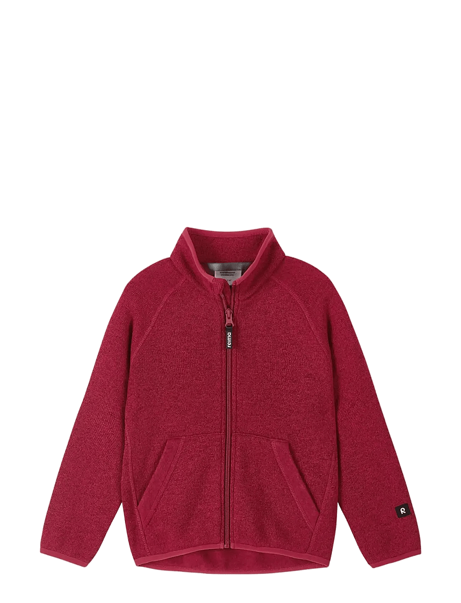 Reima - Fleece sweater, Hopper - isolerade jackor - cranberry - 0