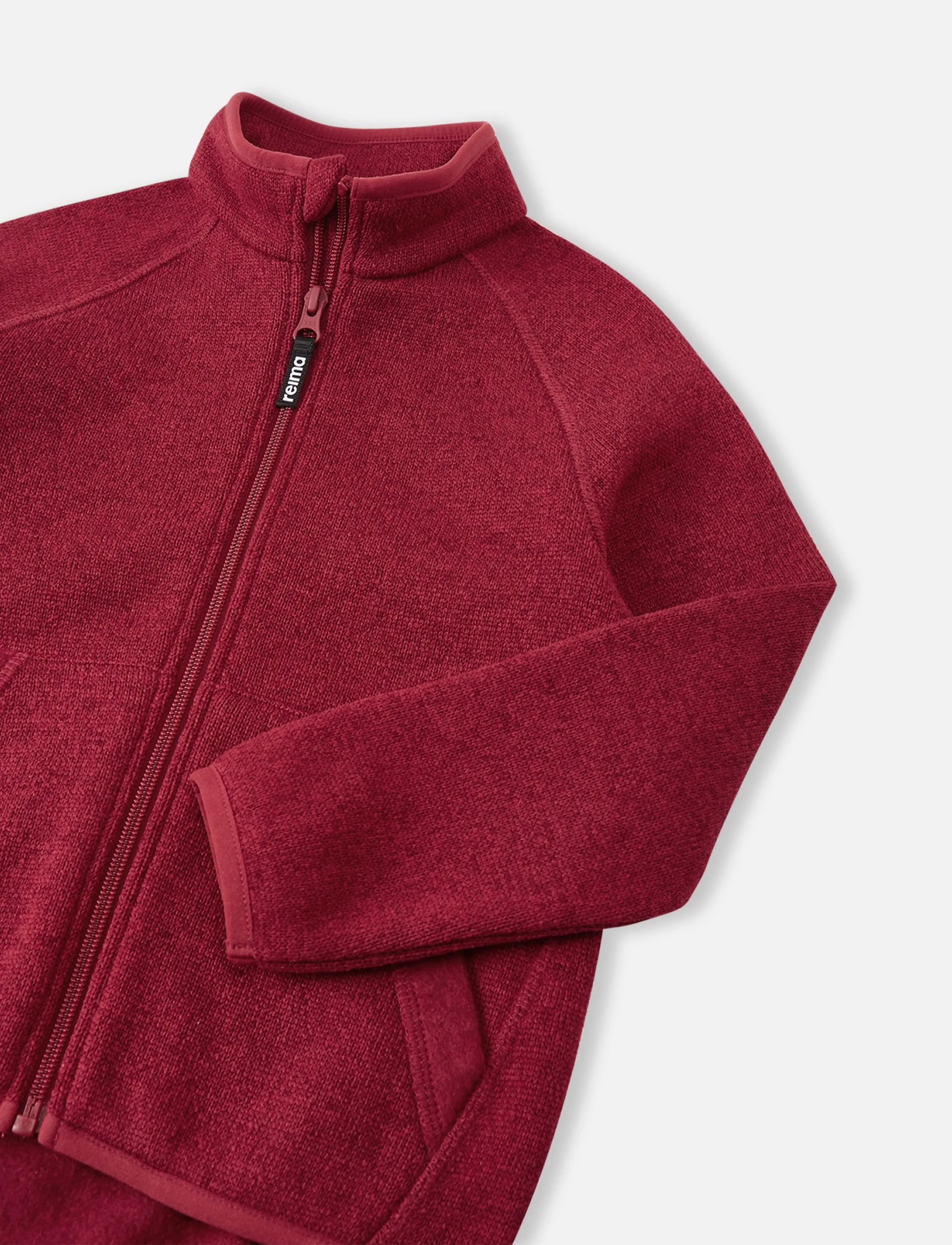 Reima - Fleece sweater, Hopper - isolerade jackor - cranberry - 2