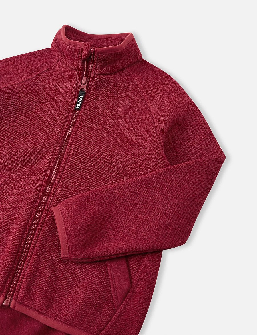 Reima - Fleece sweater, Hopper - isolerade jackor - cranberry - 2