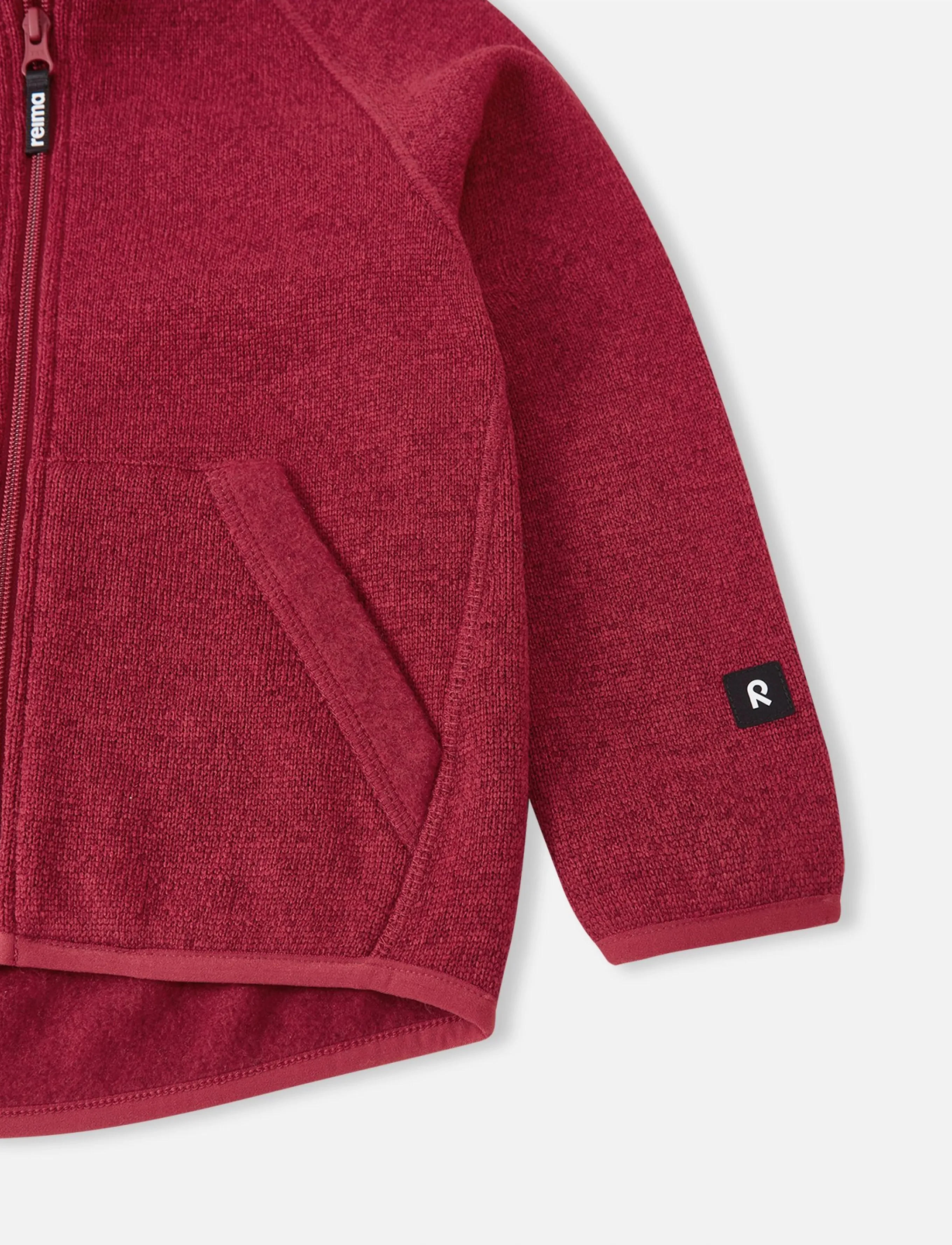 Reima - Fleece sweater, Hopper - isolerade jackor - cranberry - 3