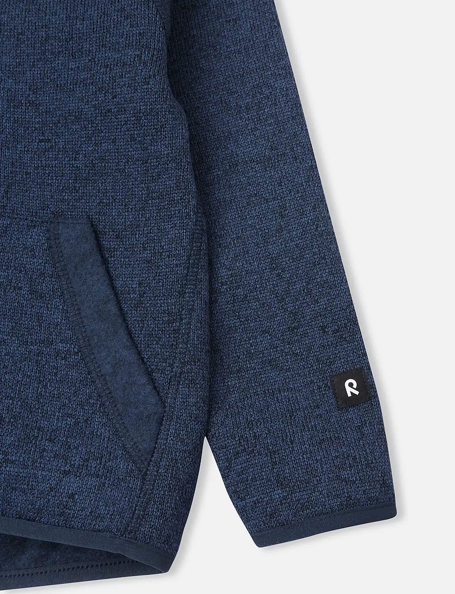 Reima - Fleece sweater, Hopper - jakas ar siltu oderi - jeans blue - 2