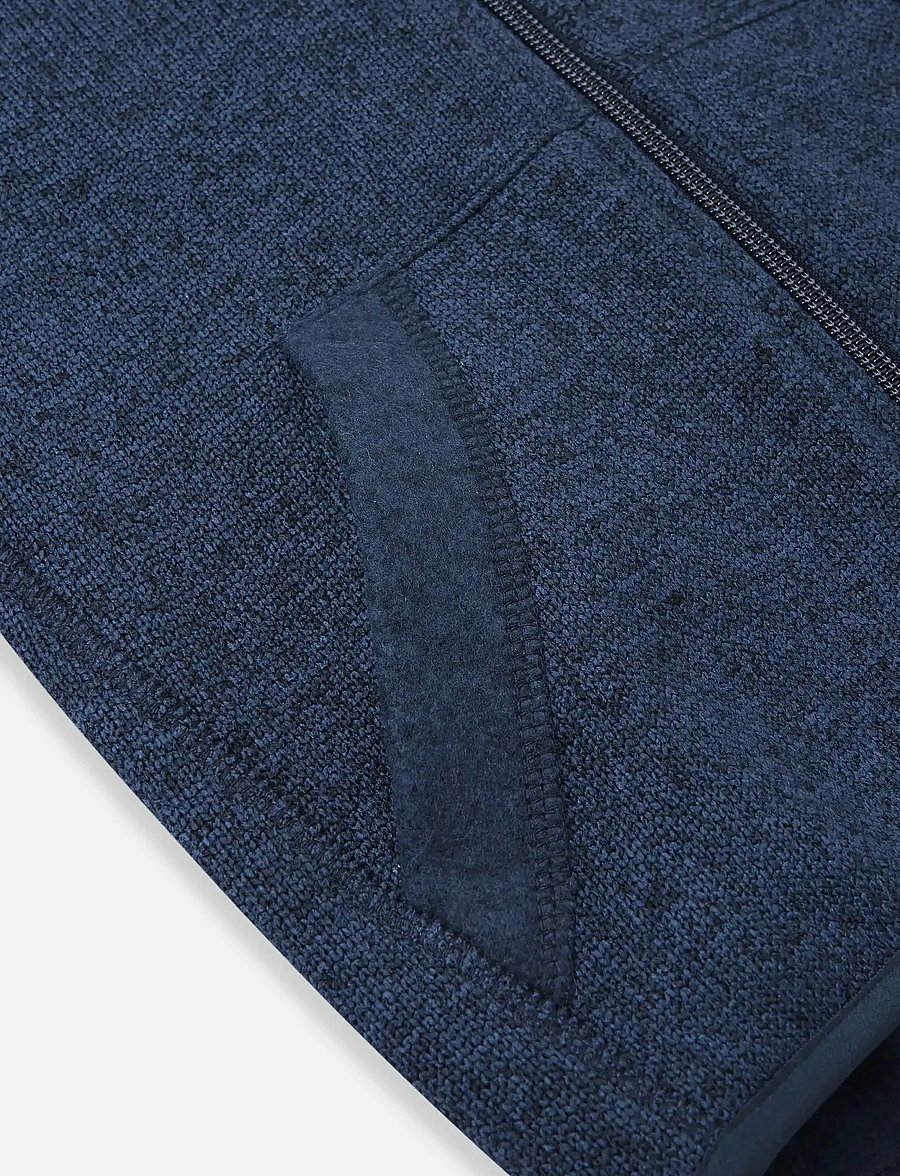 Reima - Fleece sweater, Hopper - jakas ar siltu oderi - jeans blue - 5