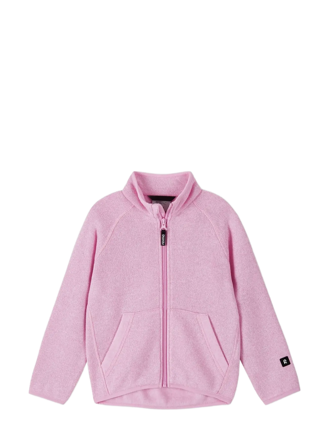 Reima Fleece sweater, Hopper - Fleecejacken - LIGHT HEATHER / pink/rose