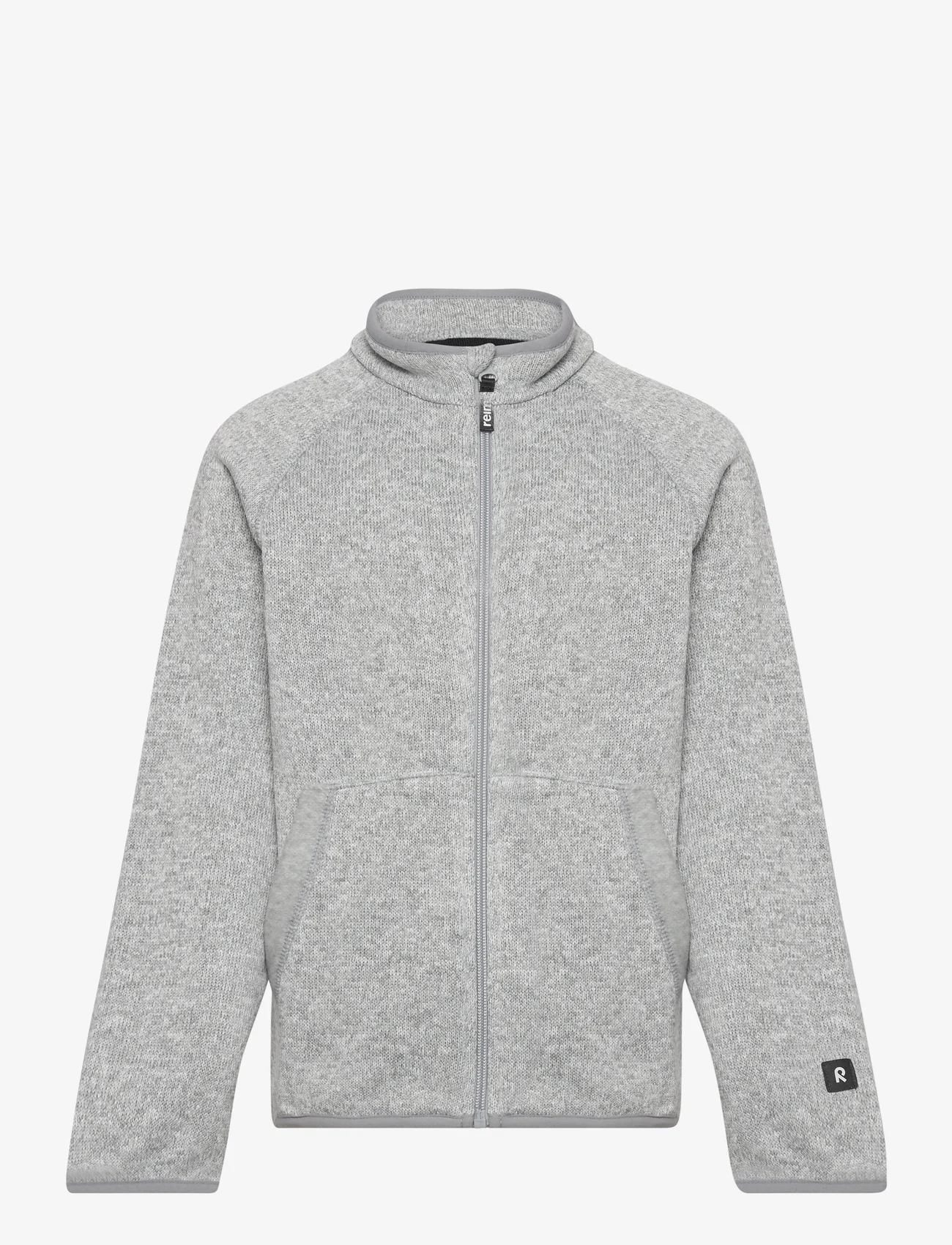 Reima - Fleece sweater, Hopper - fliisjakid - melange grey - 0